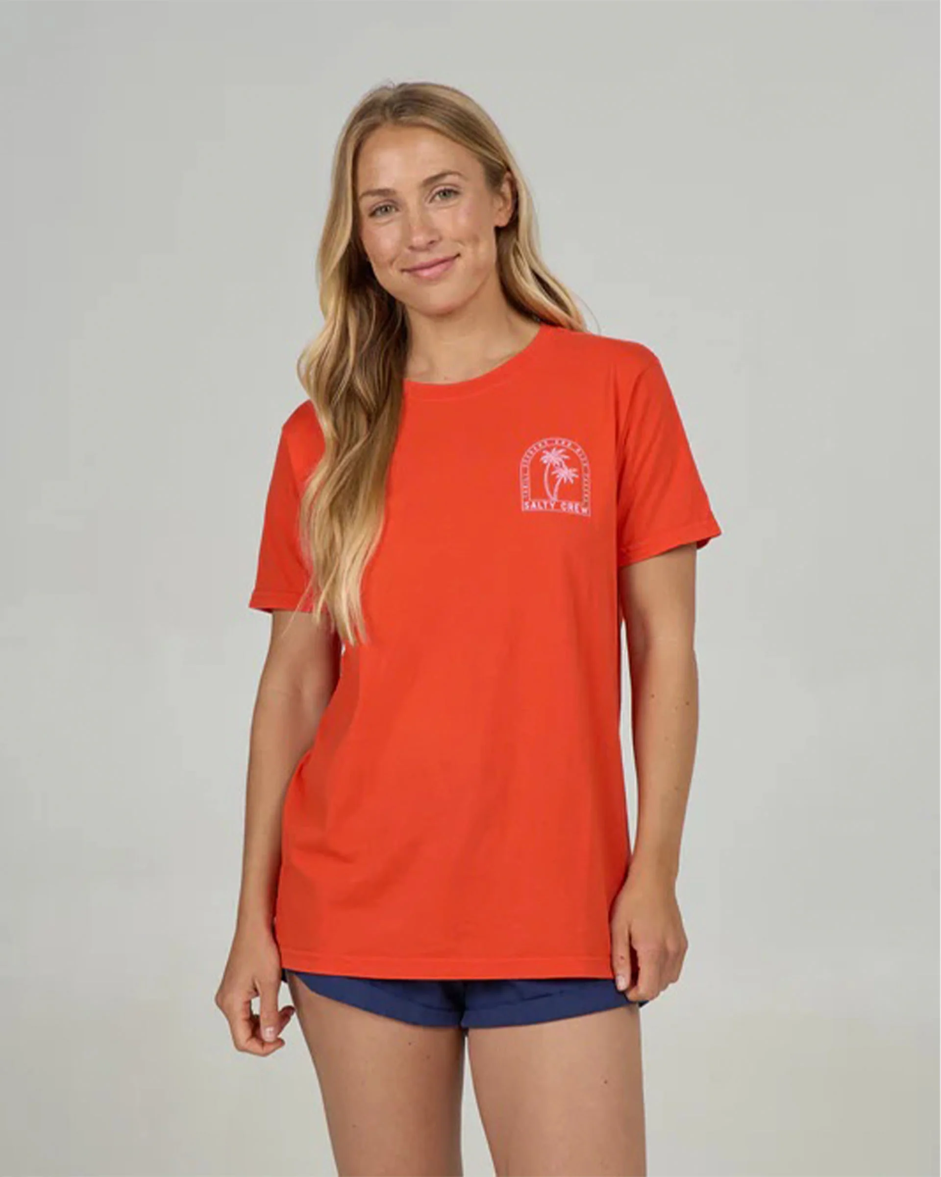 Archway Boyfriend S/S T-Shirt - Chili Pepper - Image 2