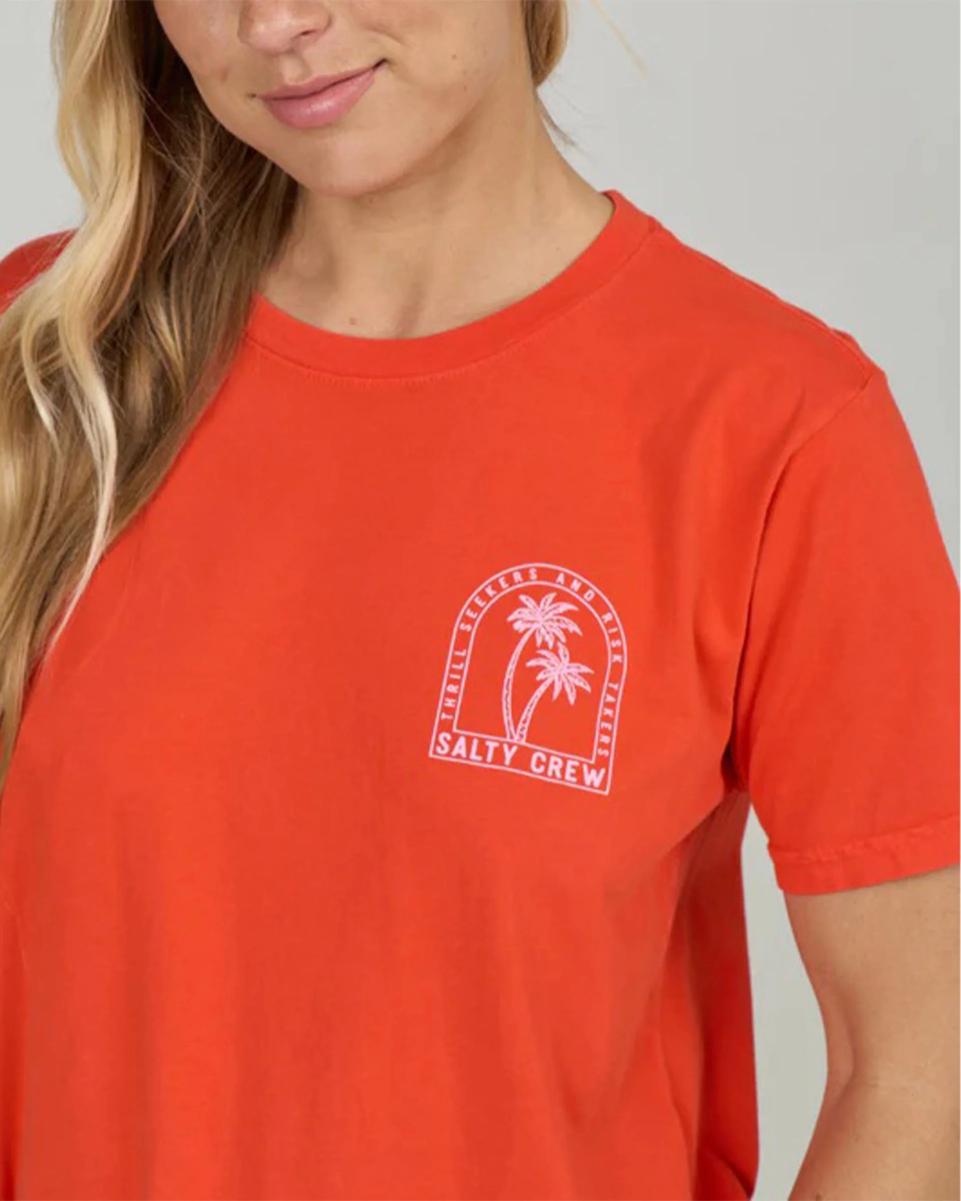 Archway Boyfriend S/S T-Shirt - Chili Pepper - Image 4