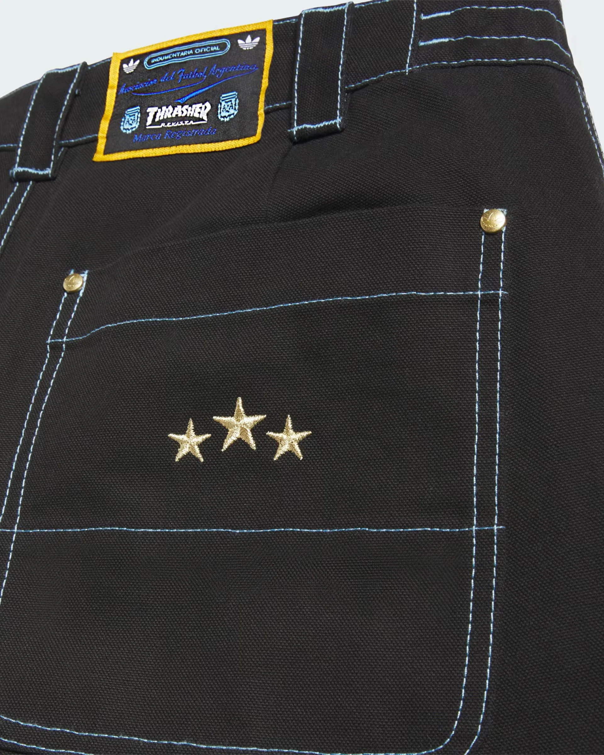 Argentina x Thrasher Chino Pant - Black - Image 5