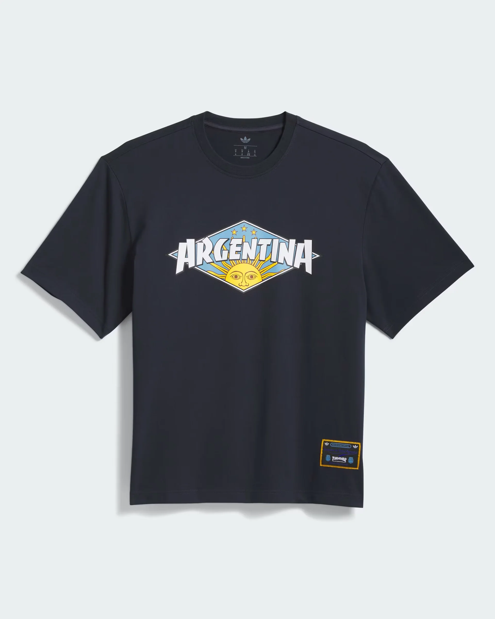 Argentina x Thrasher S/S T-Shirt - Night Navy