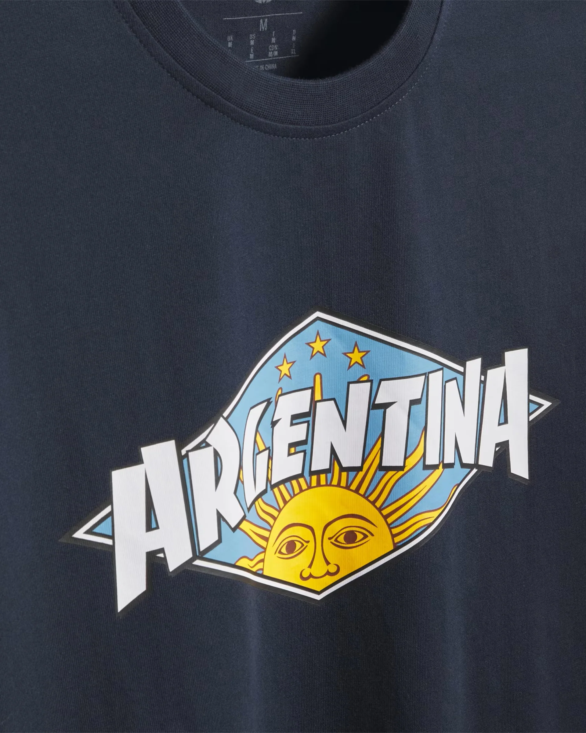 Argentina x Thrasher S/S T-Shirt - Night Navy - Image 3