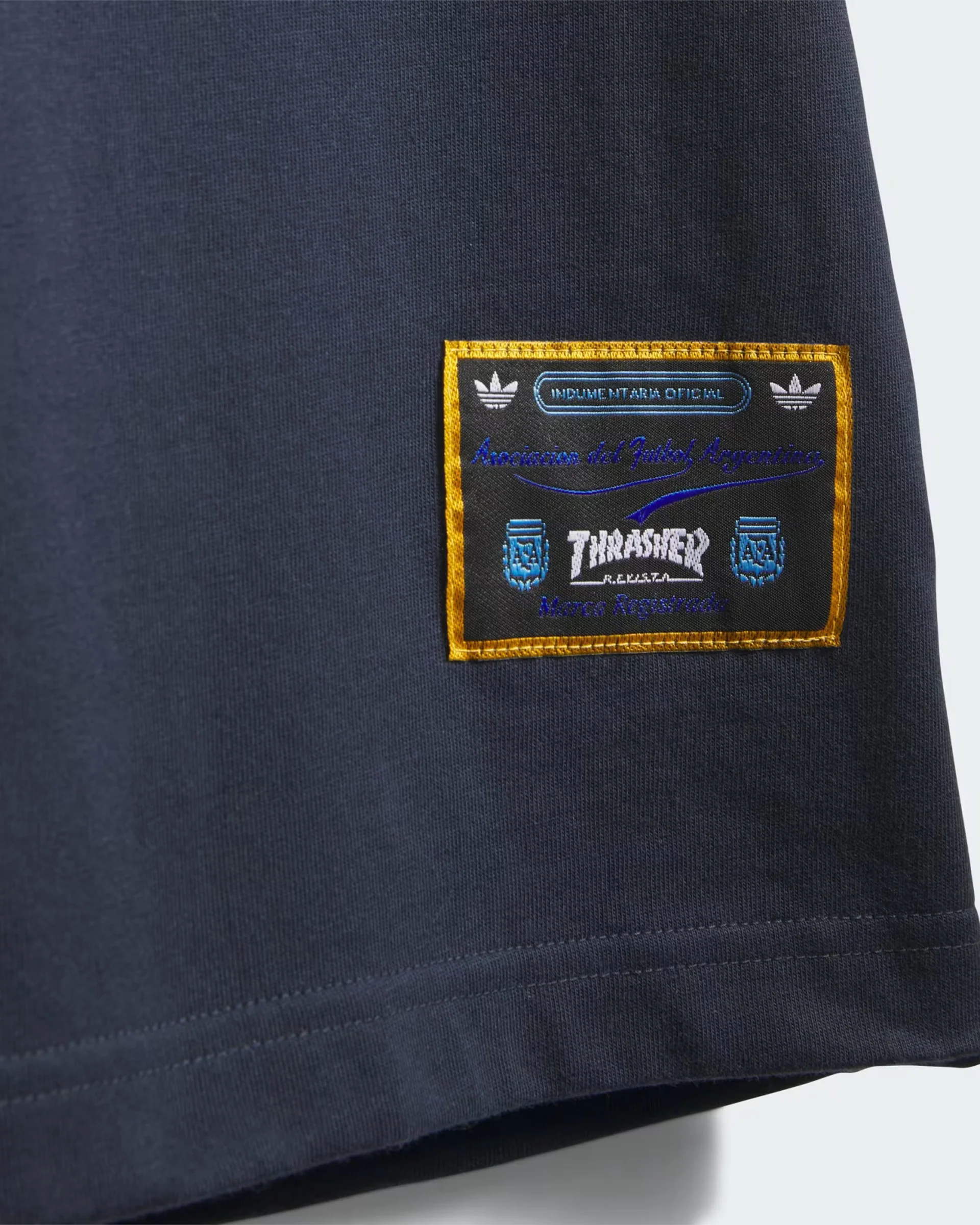 Argentina x Thrasher S/S T-Shirt - Night Navy - Image 4
