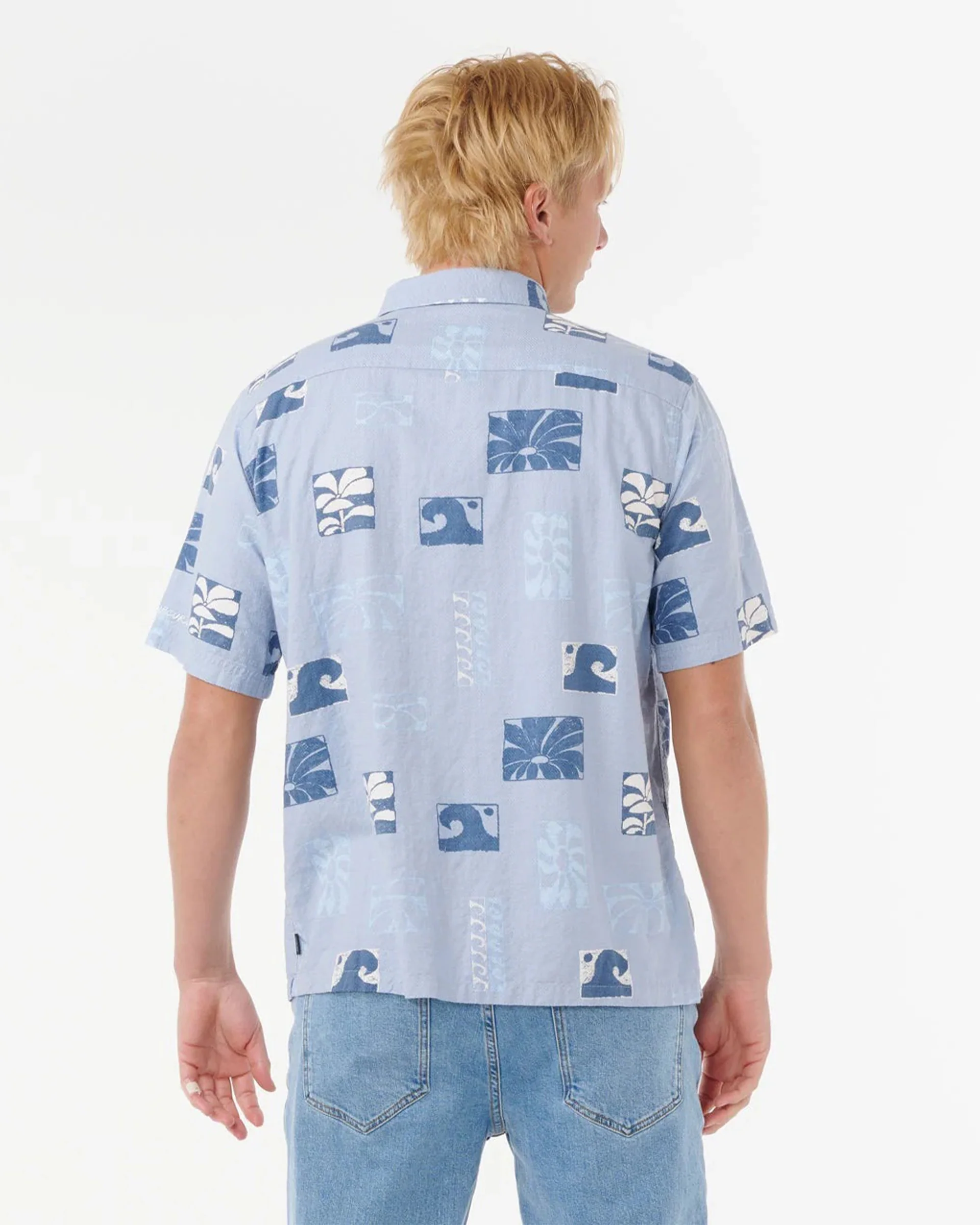Artist Of The Search - Ty Williams S/S Shirt - Spray Blue - Image 3