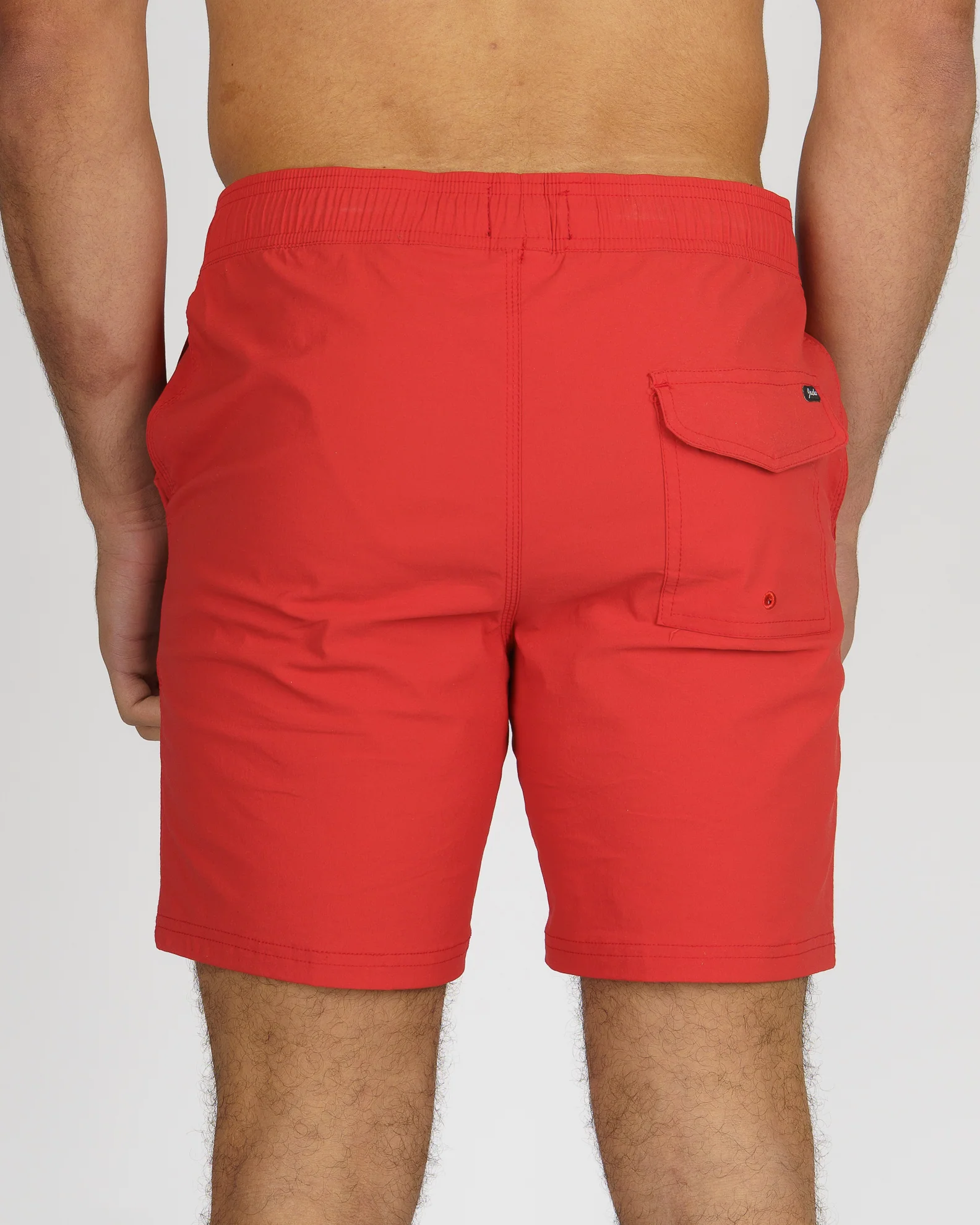 Ashton 16.5" Volley Short - Red - Image 2