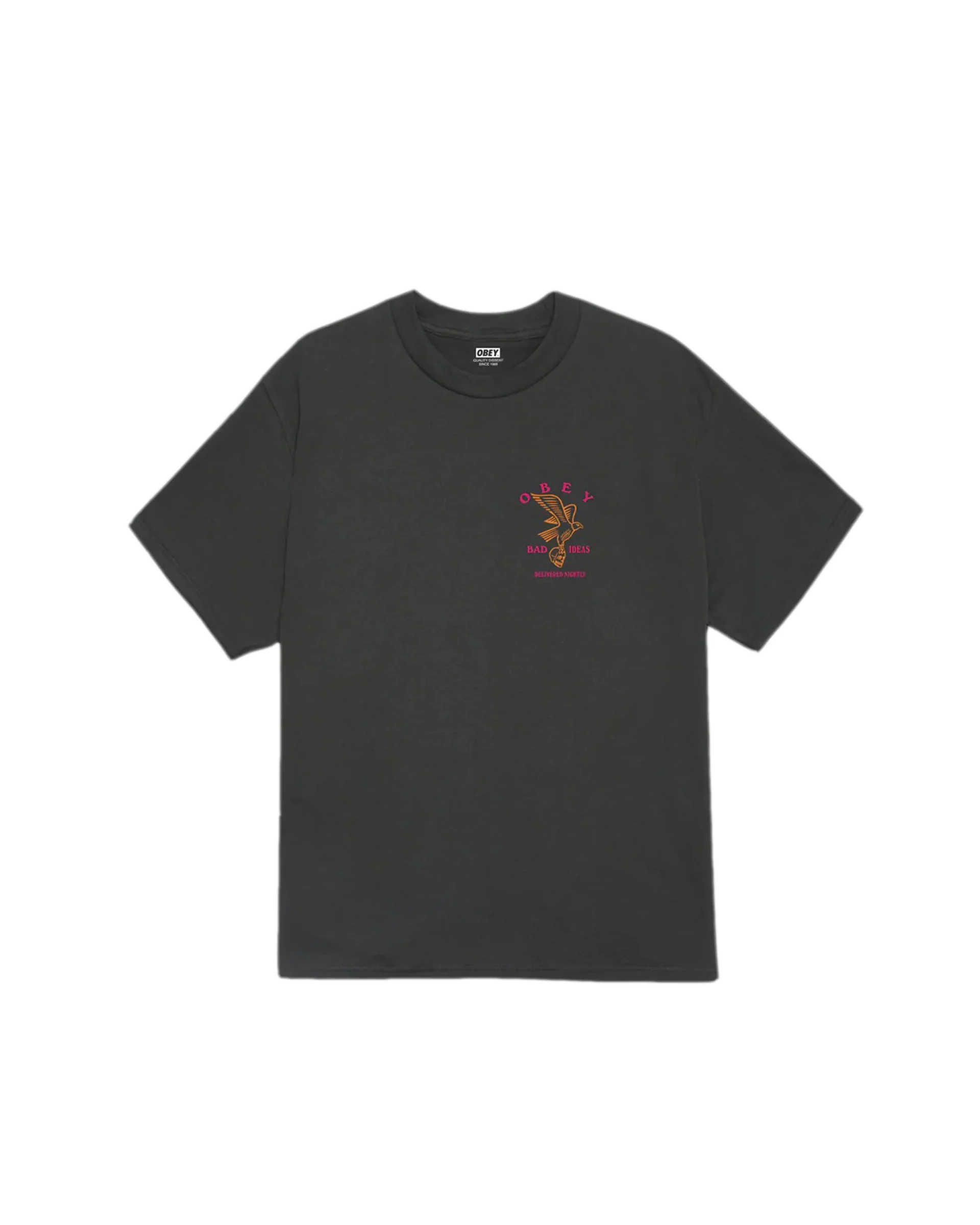 Bad Ideas Eagle Classic S/S T-Shirt - Vintage Black - Image 2