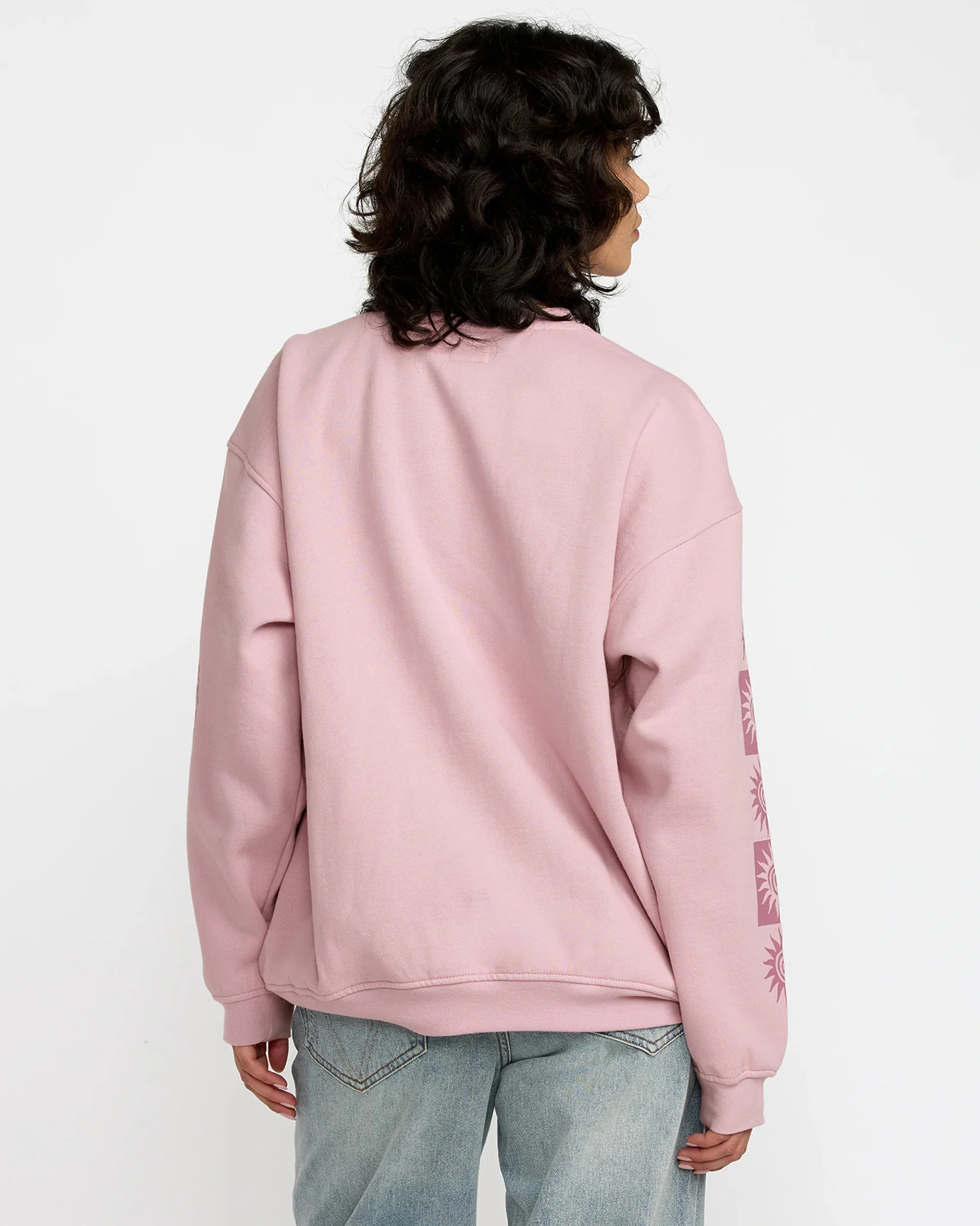 Baggie Boyfriend Crew - Lush LIlac - Image 4