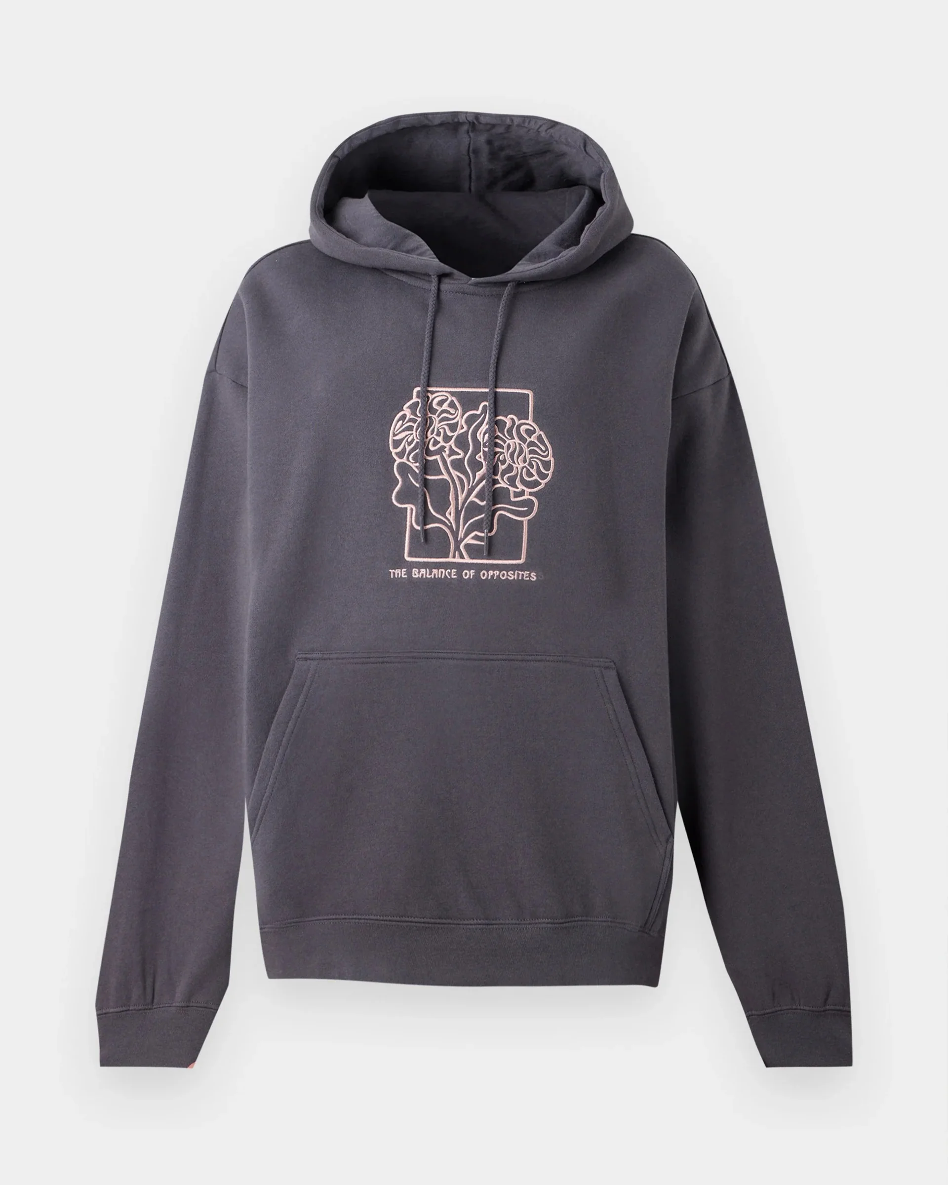 Baggie Boyfriend P/O Hoodie - Gravel - Image 5