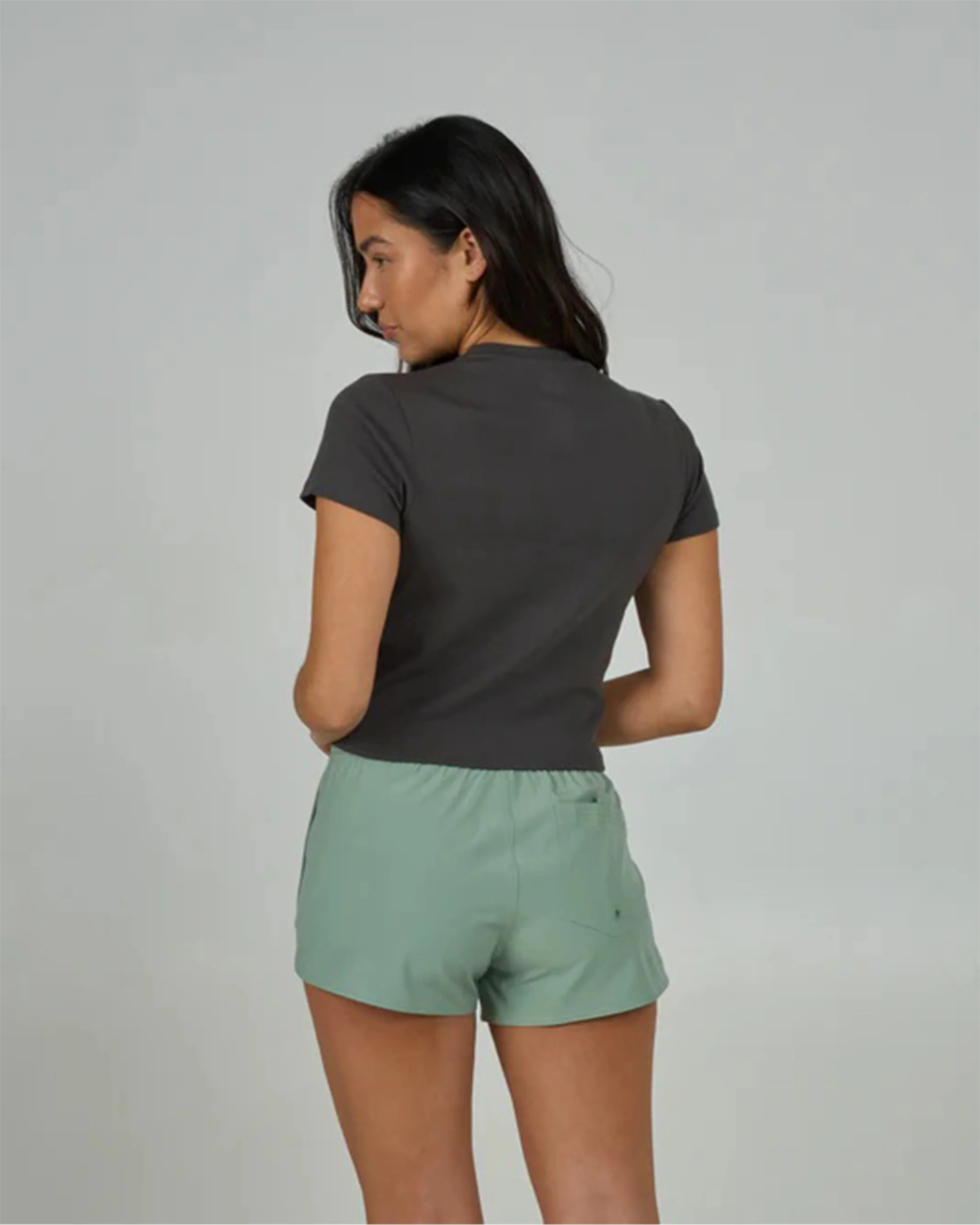 Baja Baby Tee - Charcoal - Image 2