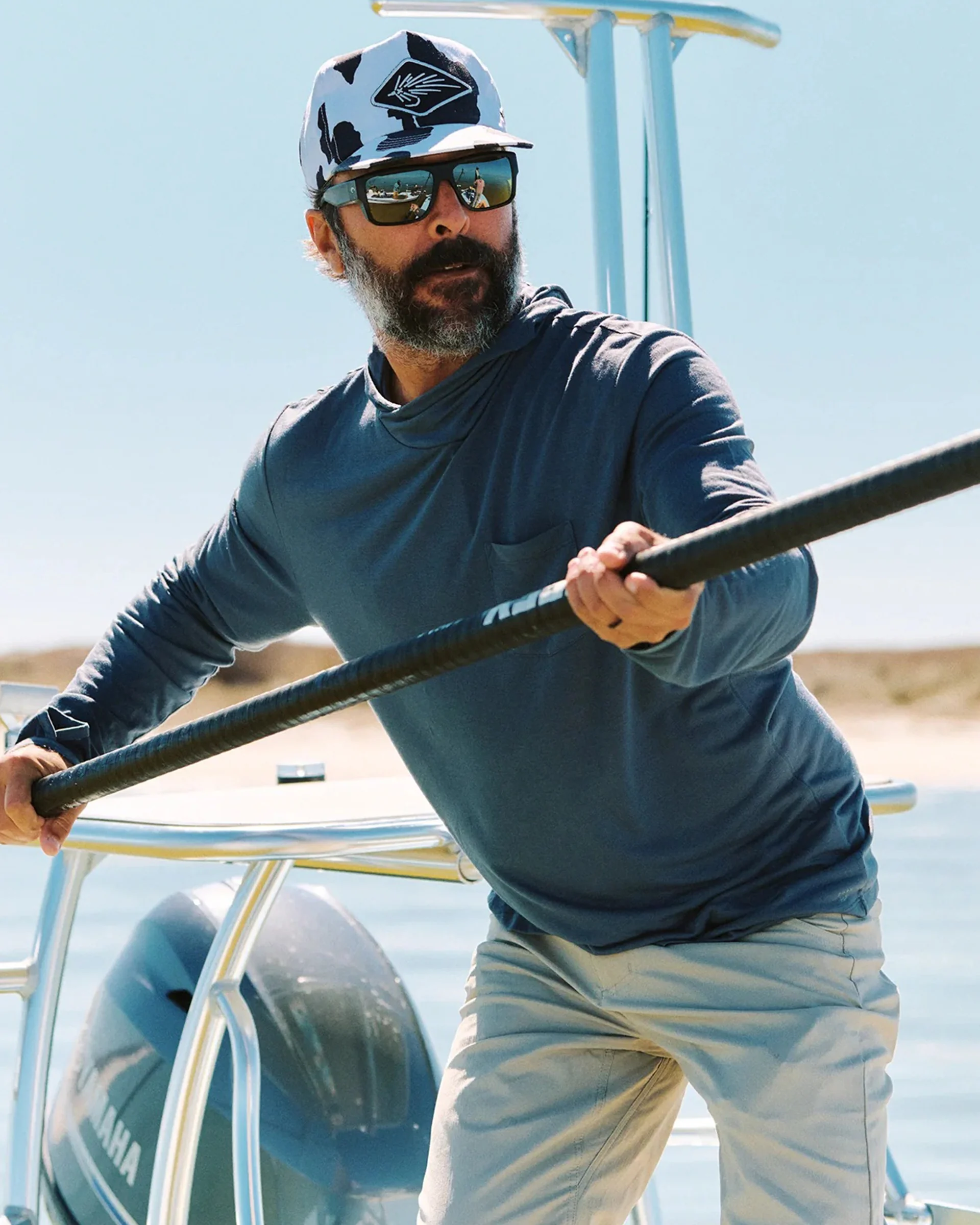 Bamboo Lightweight Hoodie - Storm Cloud - Image 2