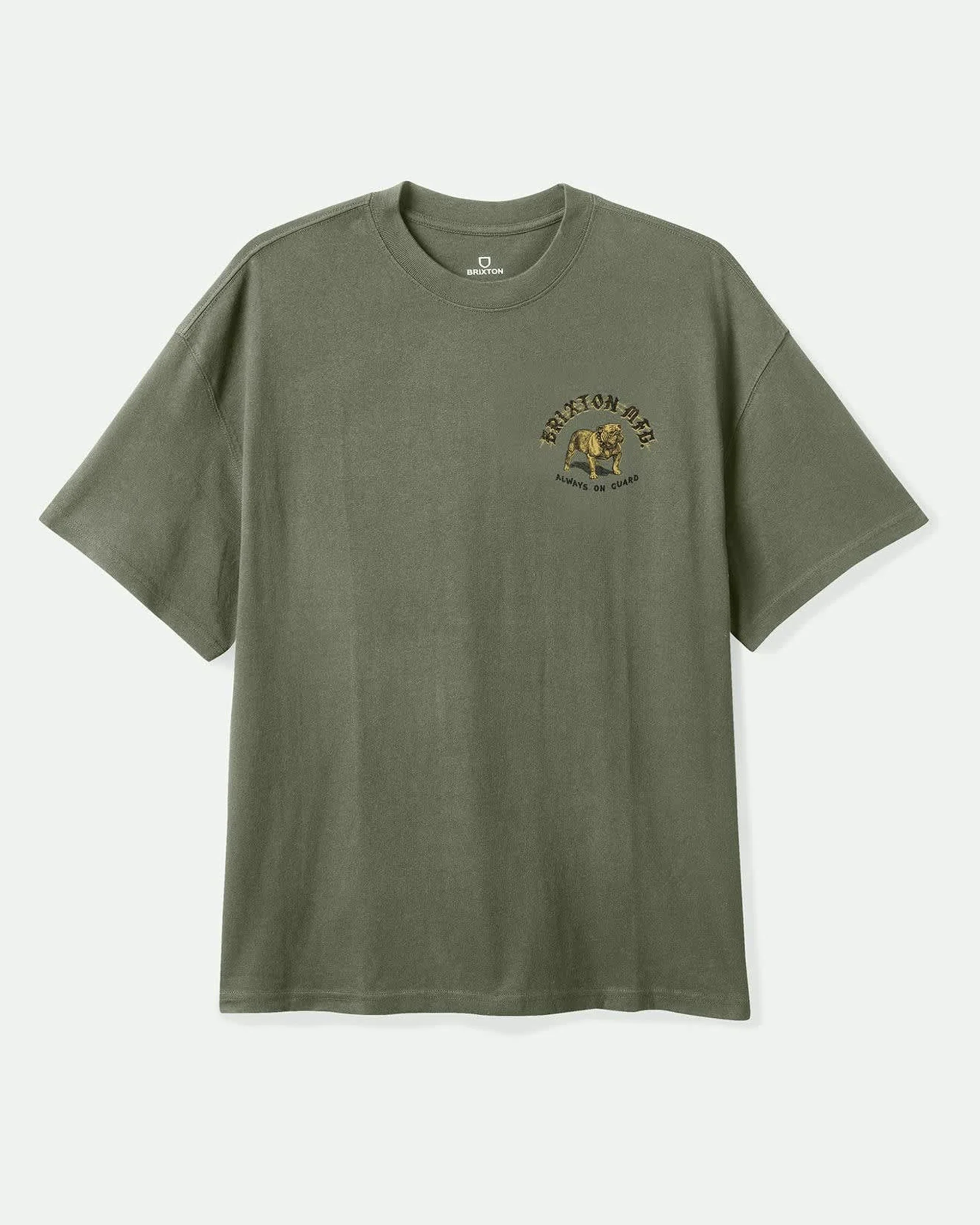 Bauer Heavyweight Relaxed S/S T-Shirt - Olive Surplus Classic Wash - Image 2