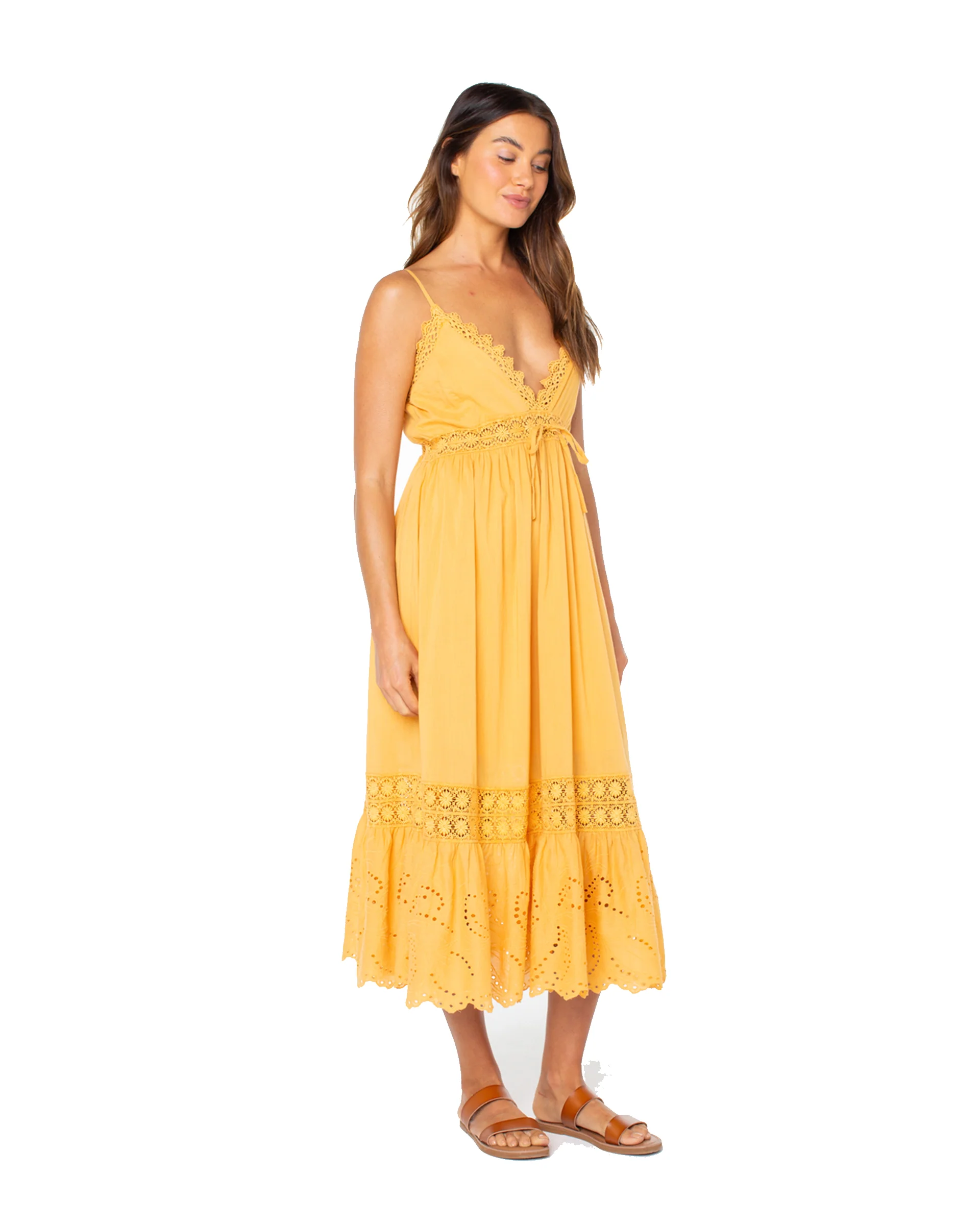Beach Break Dress - Gold - Image 3