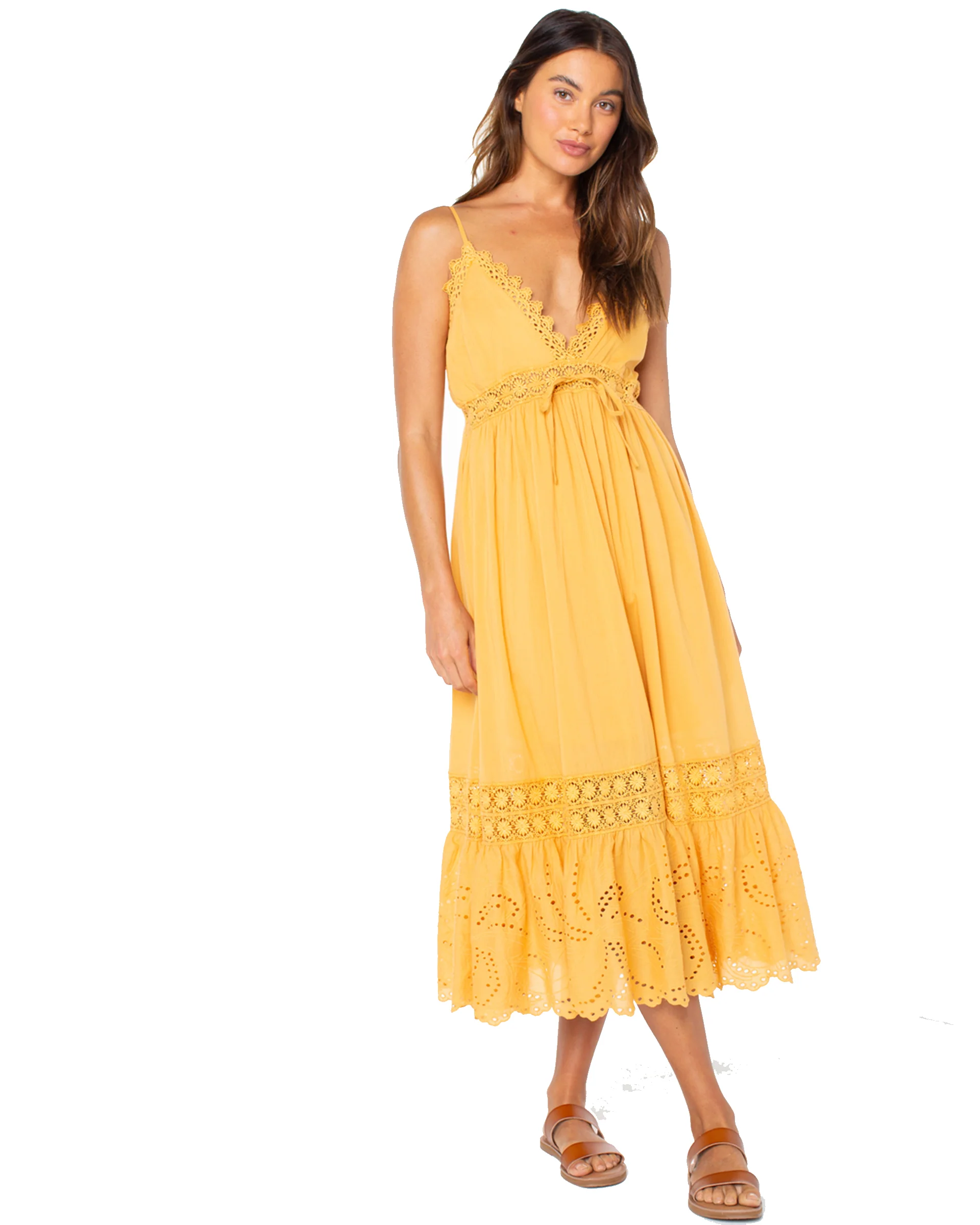 Beach Break Dress - Gold - Image 4