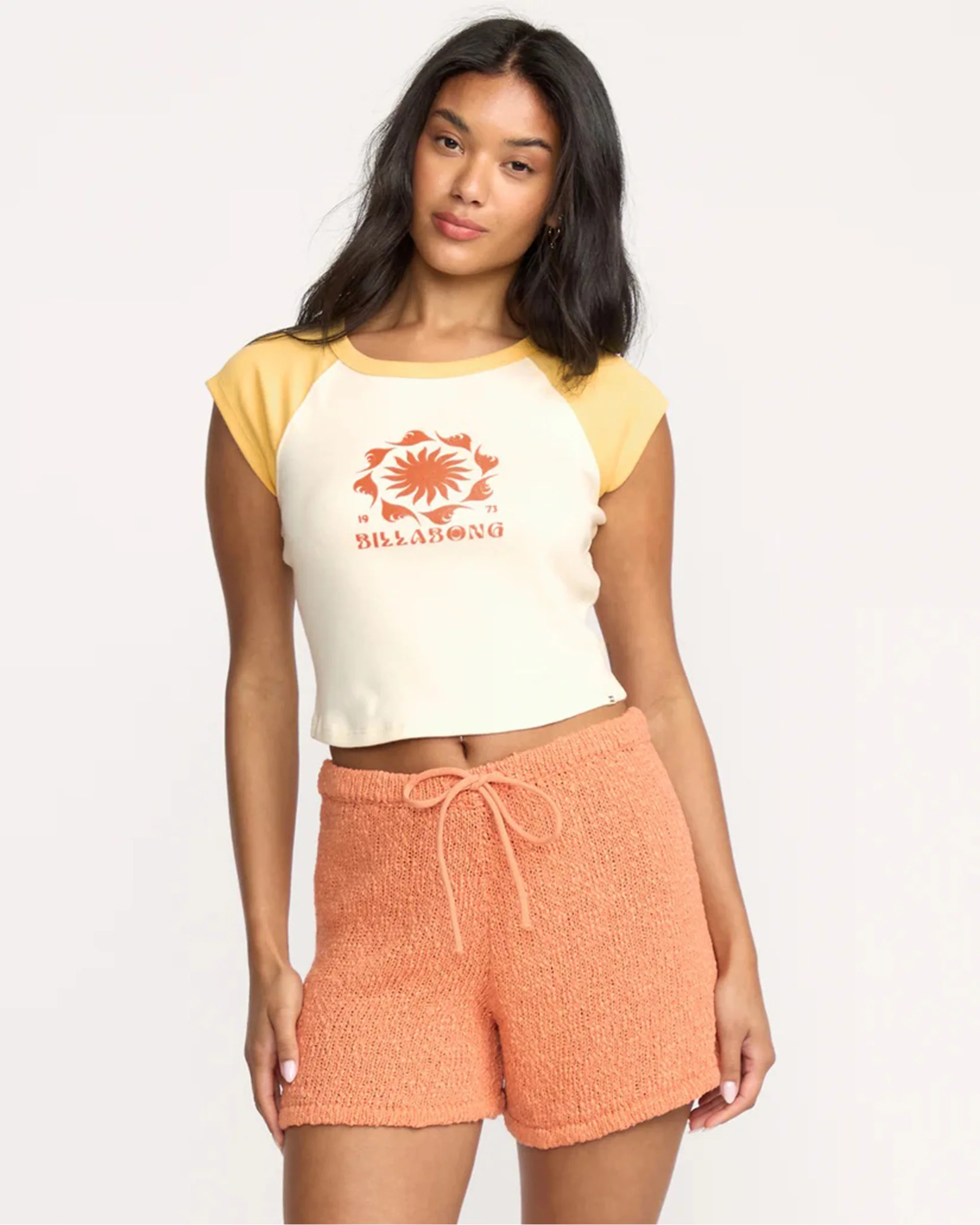 Beach Club Babe S/S T-Shirt - Butter - Image 2