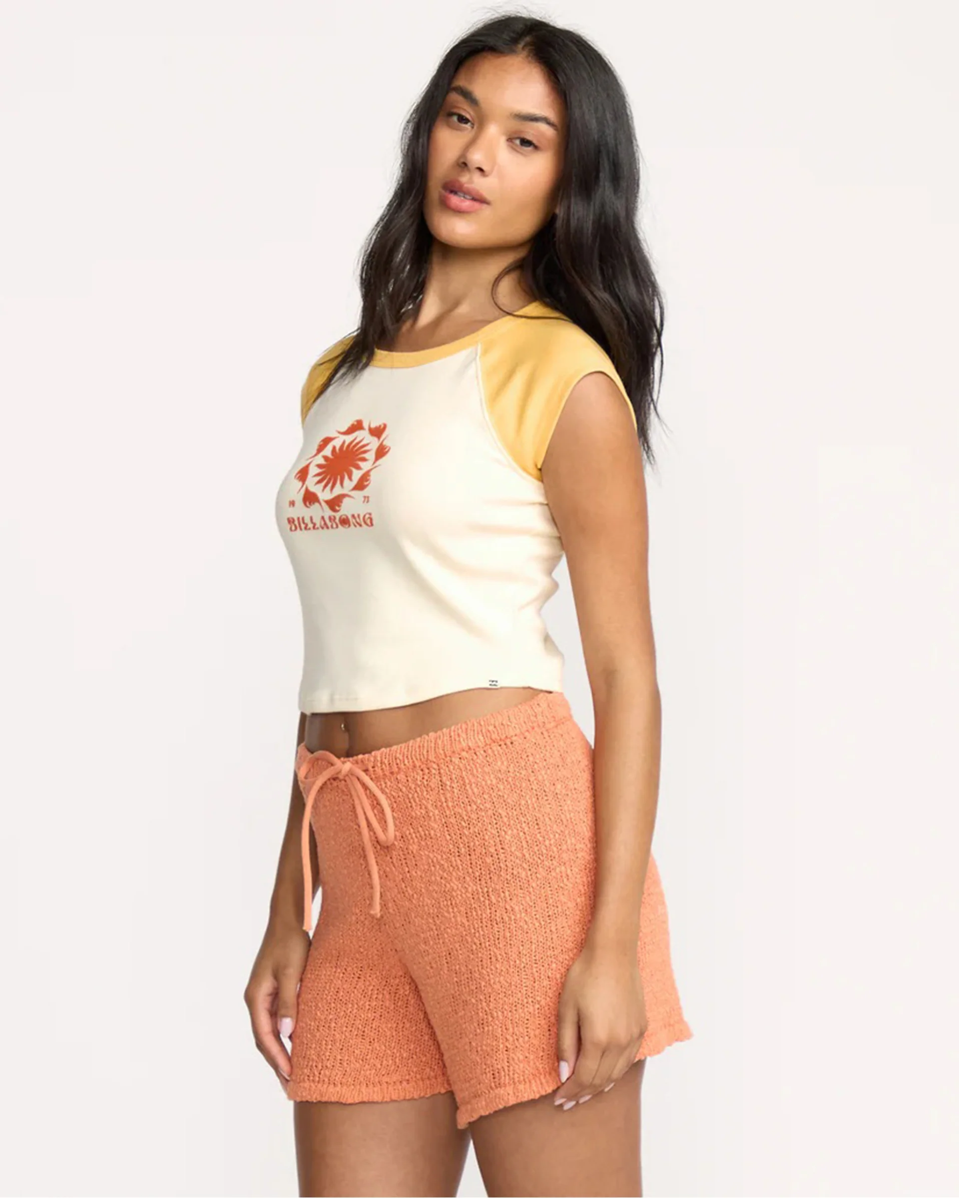 Beach Club Babe S/S T-Shirt - Butter - Image 4