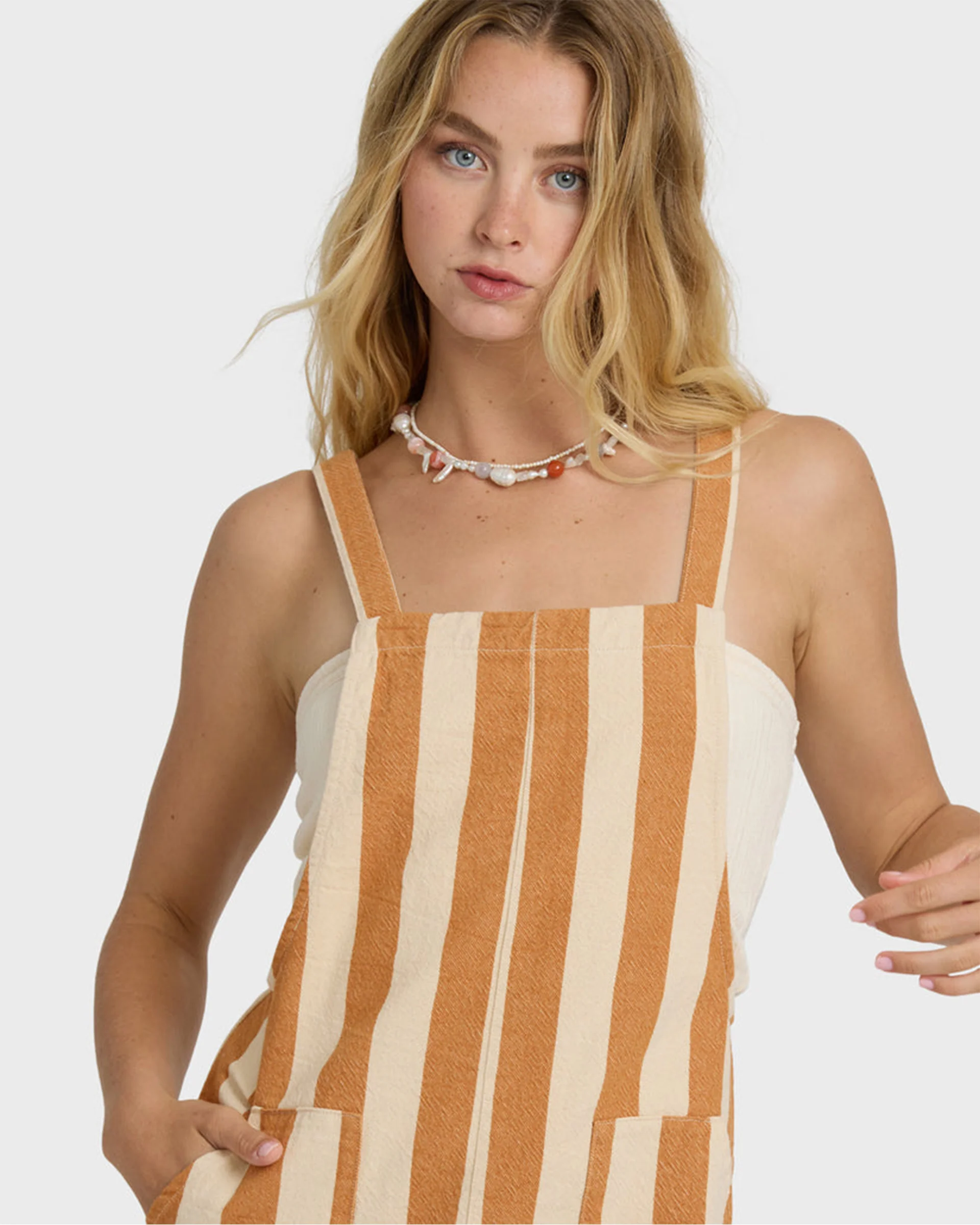 Beach Crush Yd Overalls - Caramel Cafe - Image 4