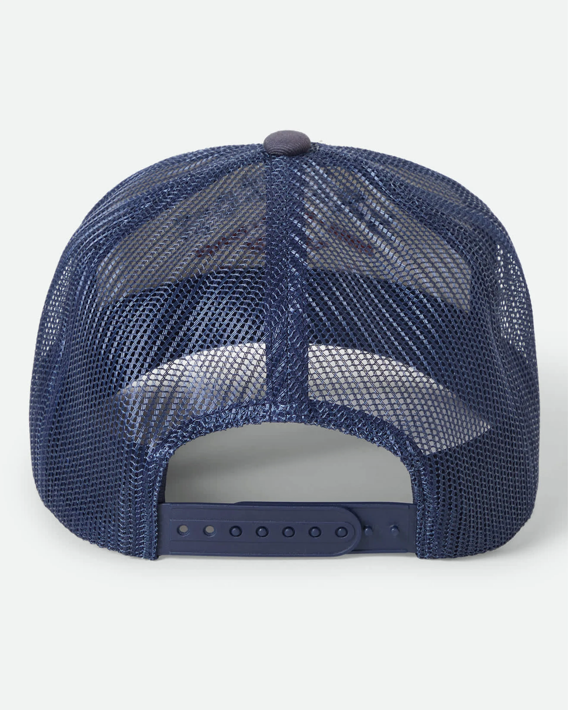 Beekman Netplus Trucker Hat - Off White/Navy - Image 2