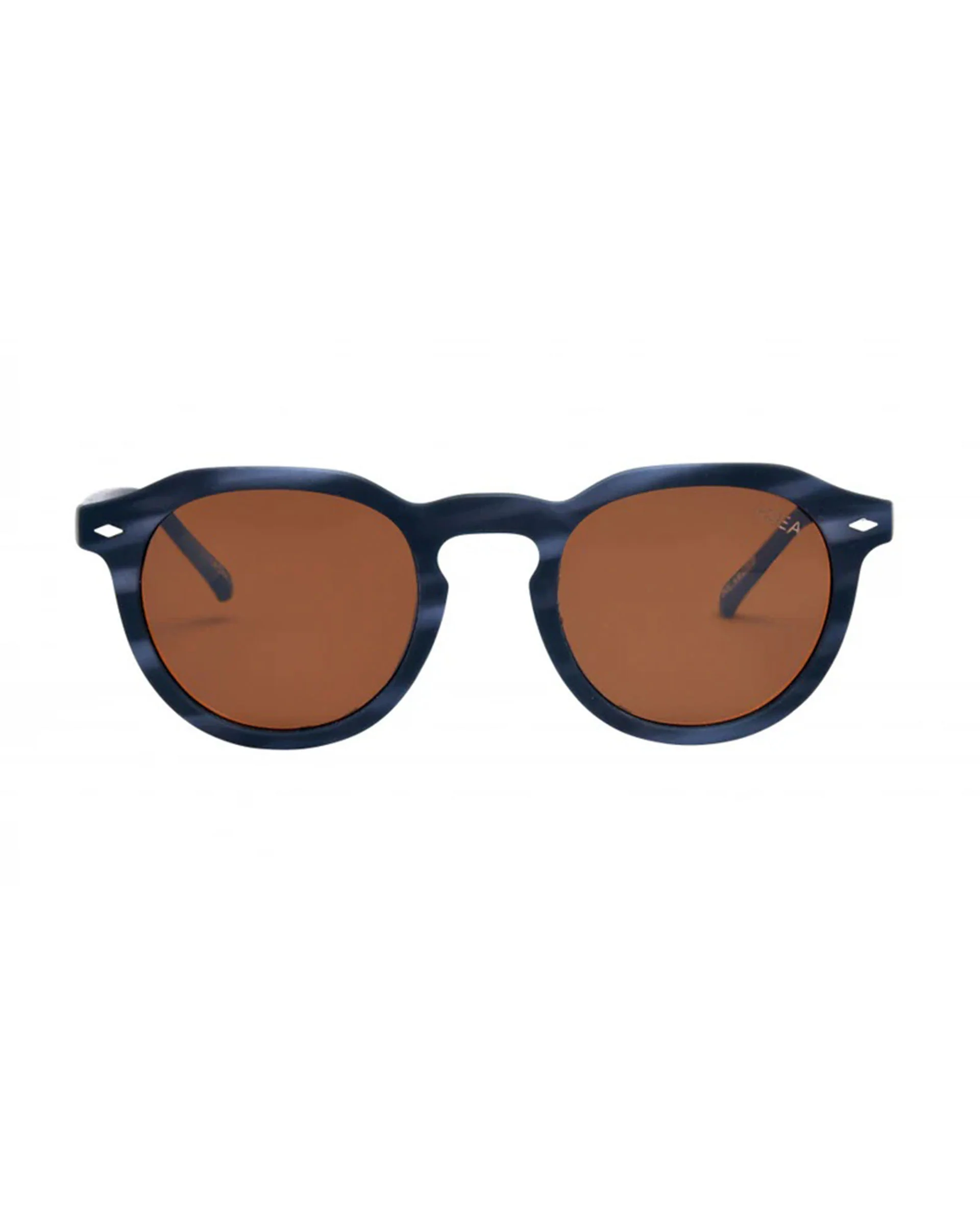 Blair Sunglasses - Blue/Brown Polarized Lens