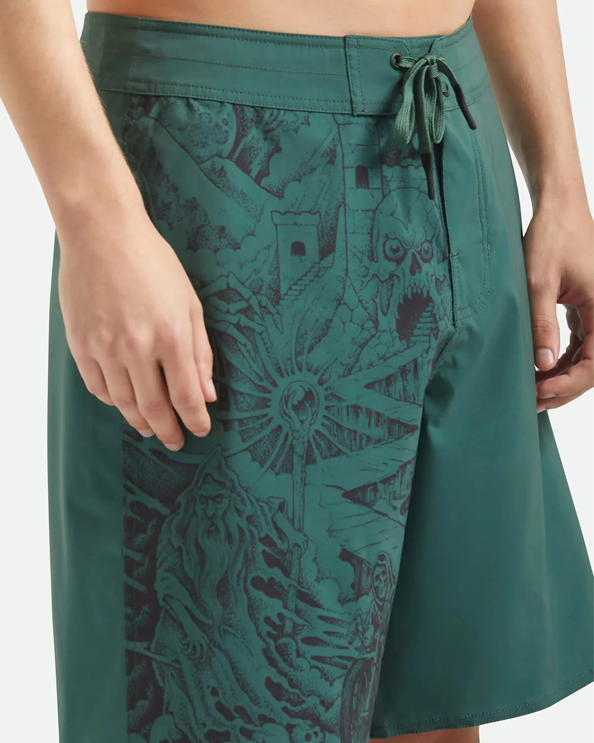Blitz 19" Boardshort - Primary Green - Image 5
