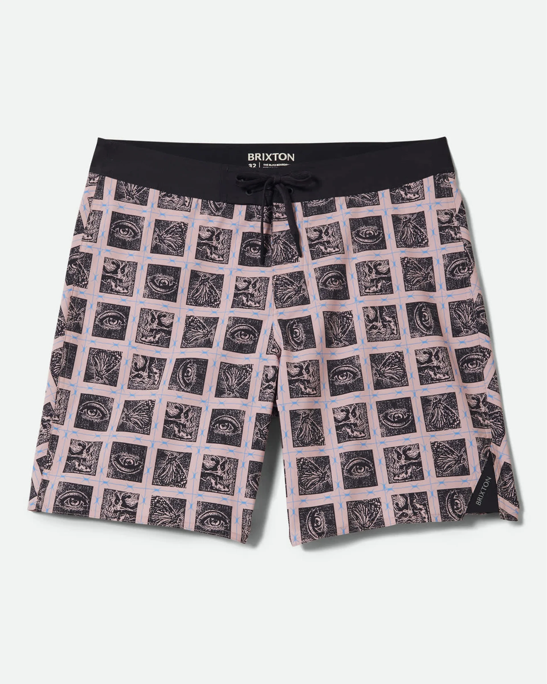 Blitz 19" Boardshort - Silver Pink/Black