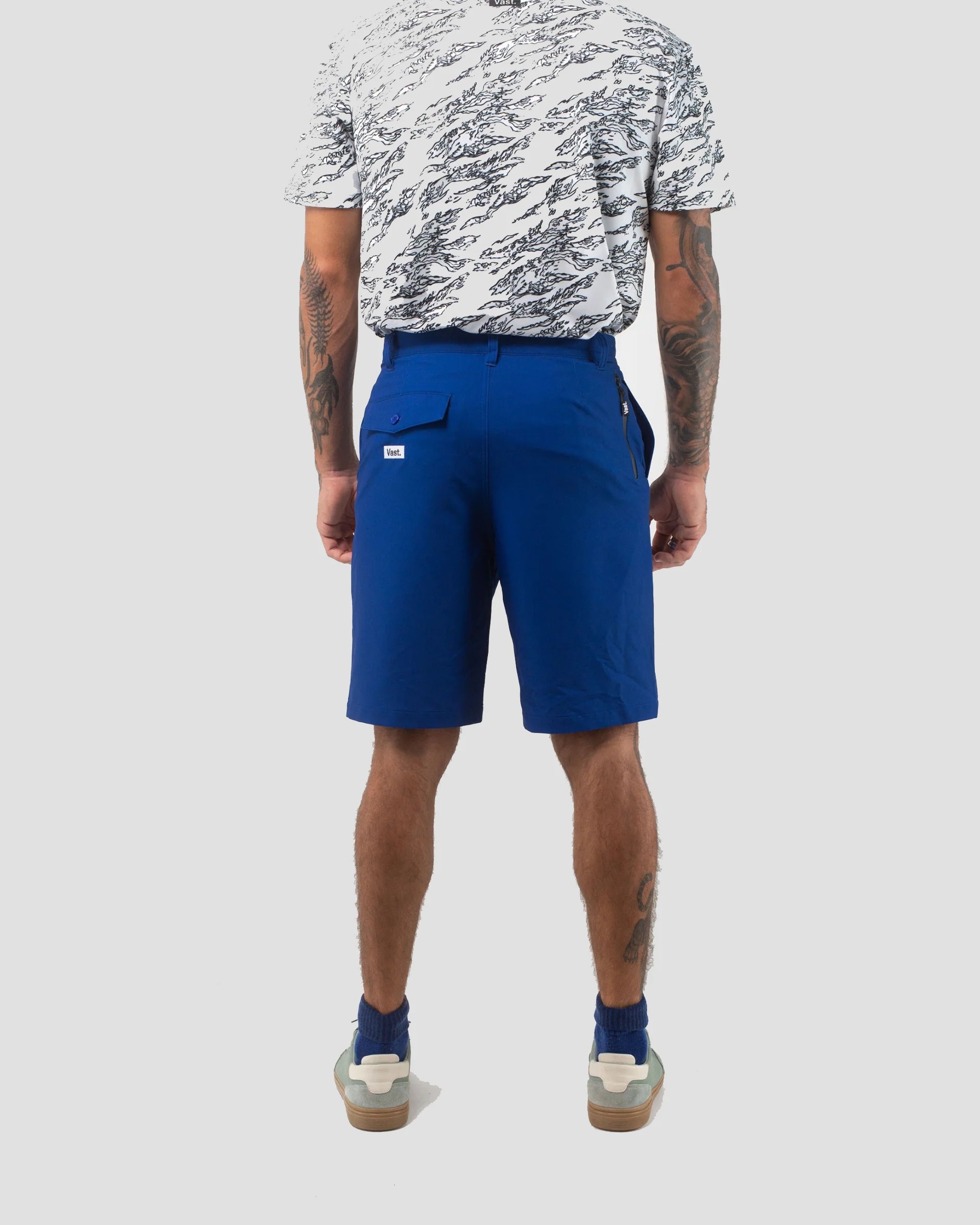 Blues Hybrid Short - Navy - Image 2