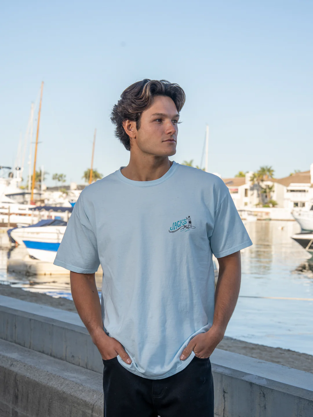 Bobber Seasonal S/S Tee - Blue - Image 2