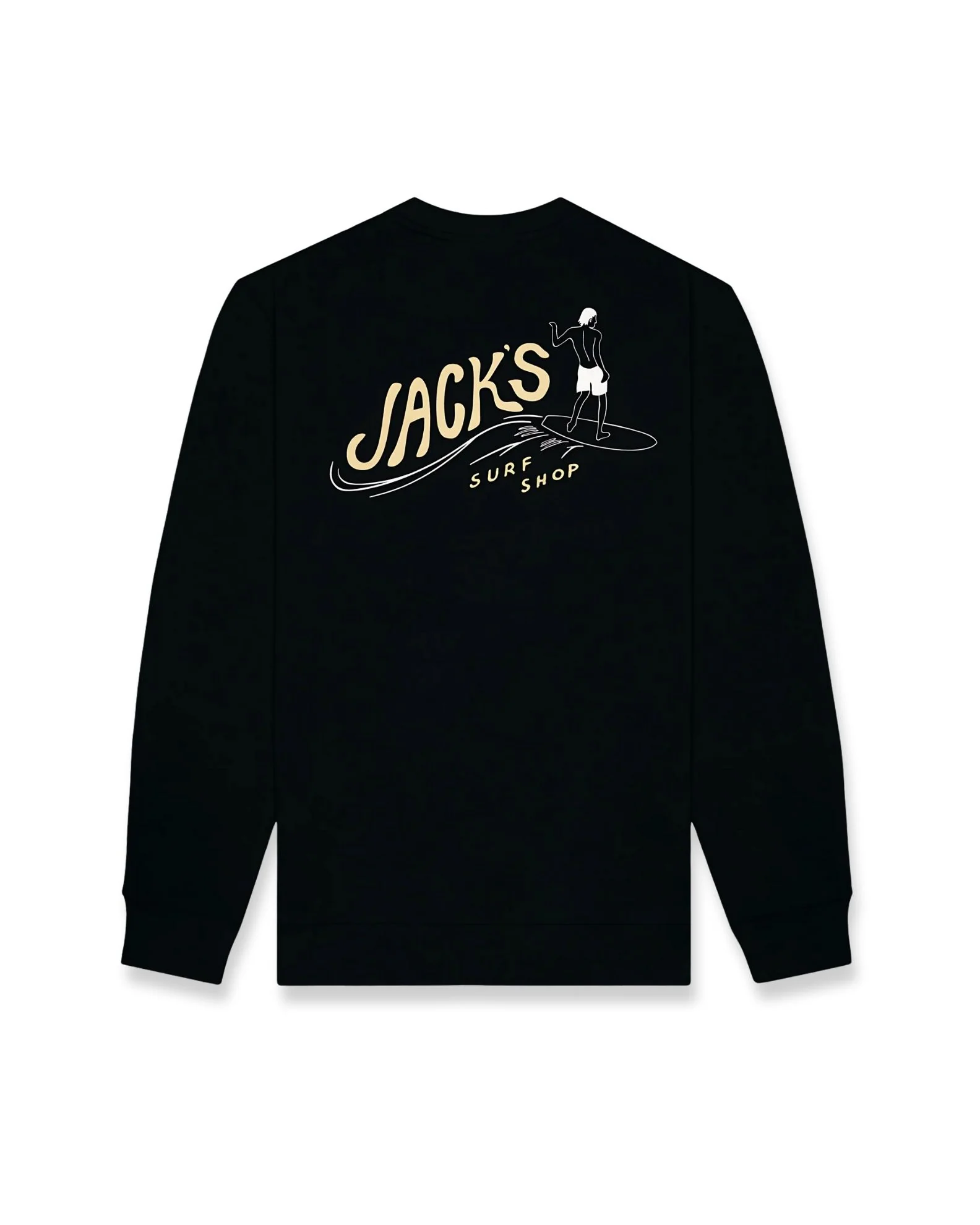 Bobber Summer Series Crewneck Sweatshirt 26' - Black