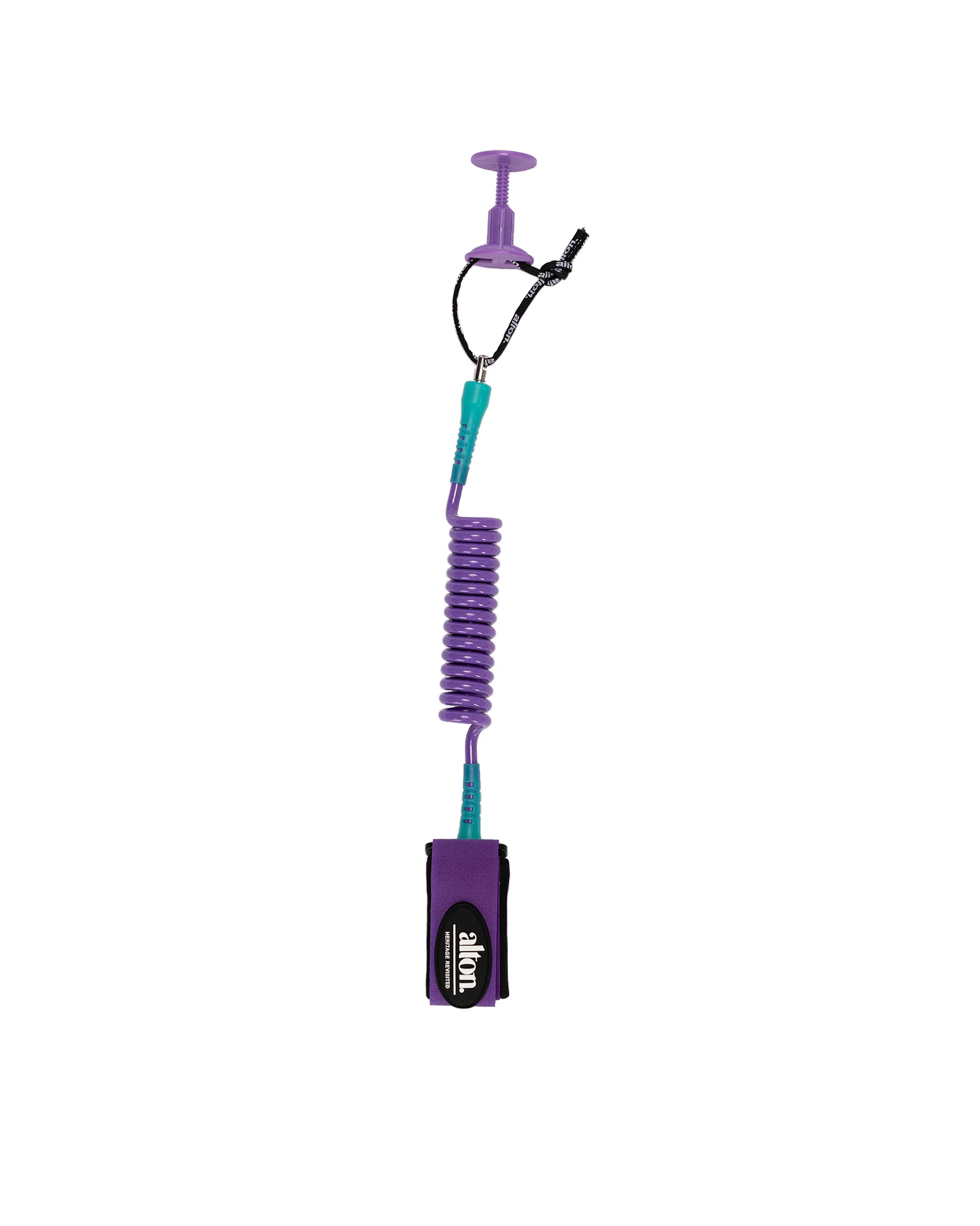 Bodyboard Coil Wrist Standard Leash 4'0 - Purple