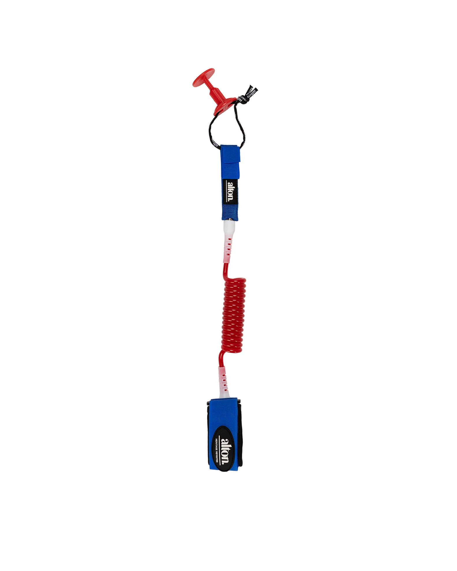Bodyboard Coil Wrist With Rail Saver Leash 4'0 - Red