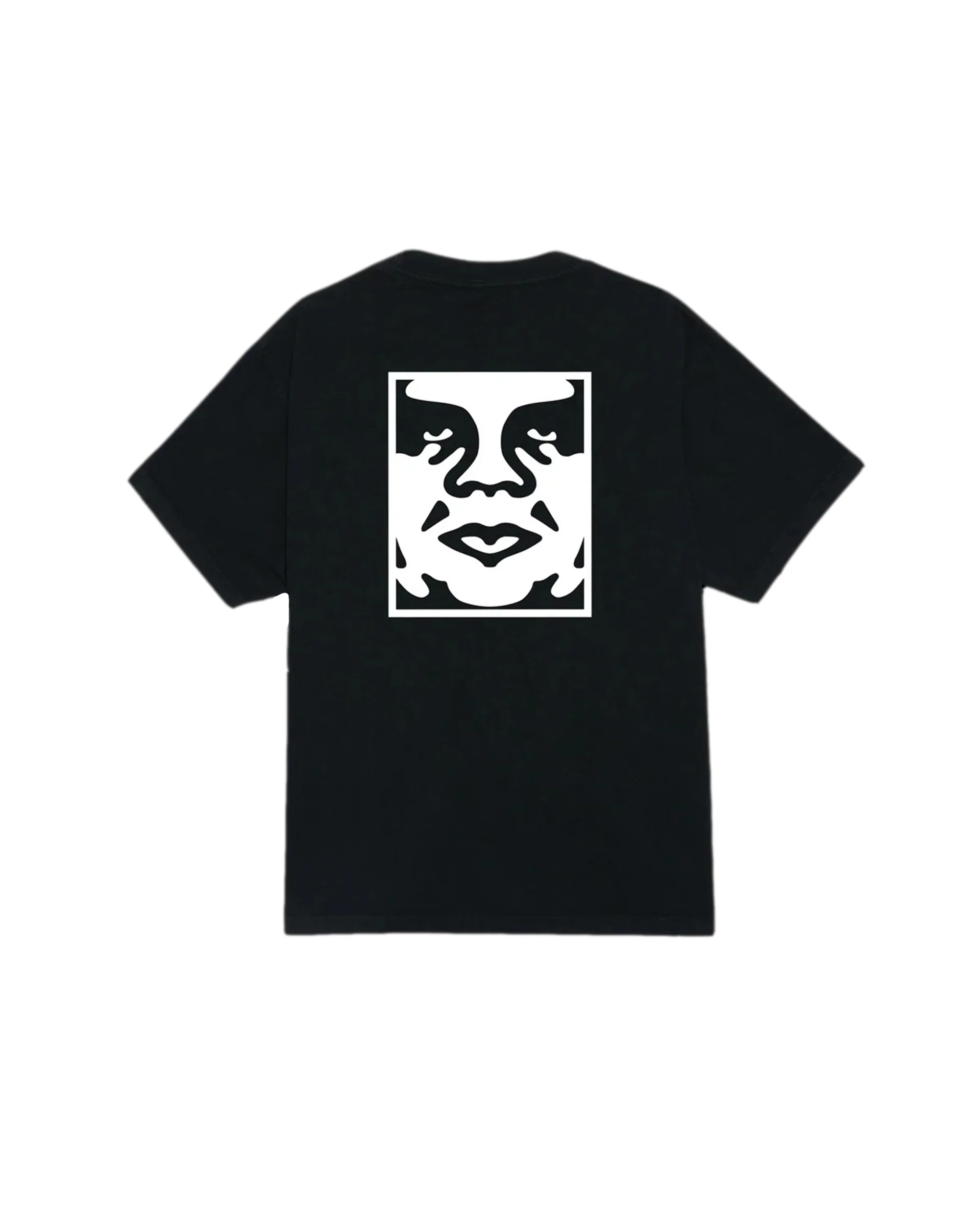 Bold Icon Face Pigment S/S T-Shirt - Dusty Black