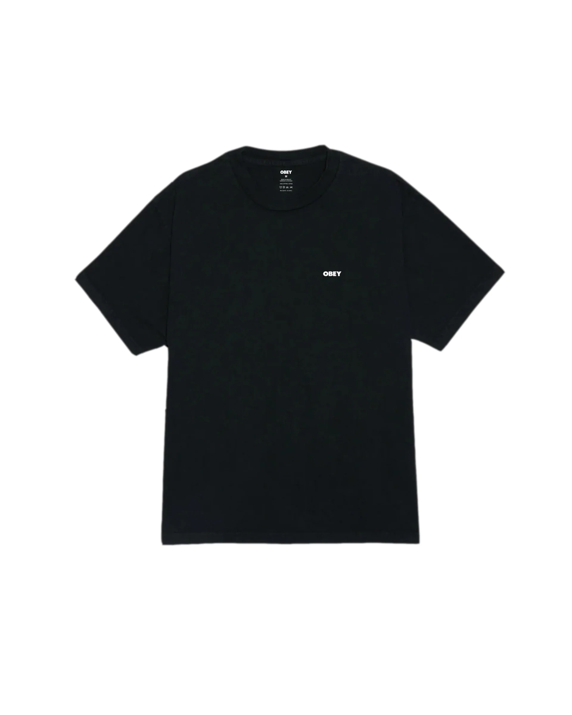 Bold Icon Face Pigment S/S T-Shirt - Dusty Black - Image 2