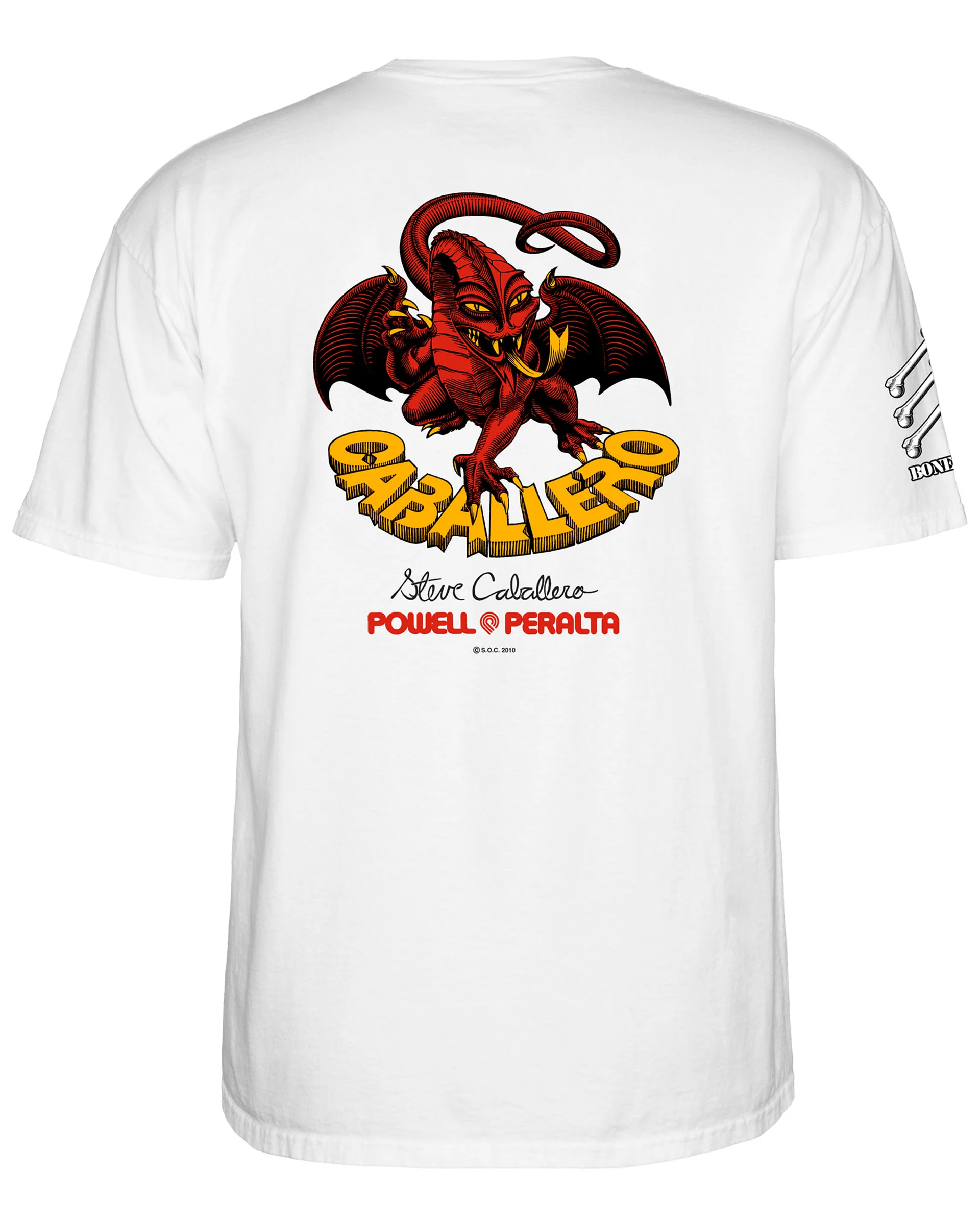 Bones Brigade Steve Caballero S/S Tee Series 17 - White