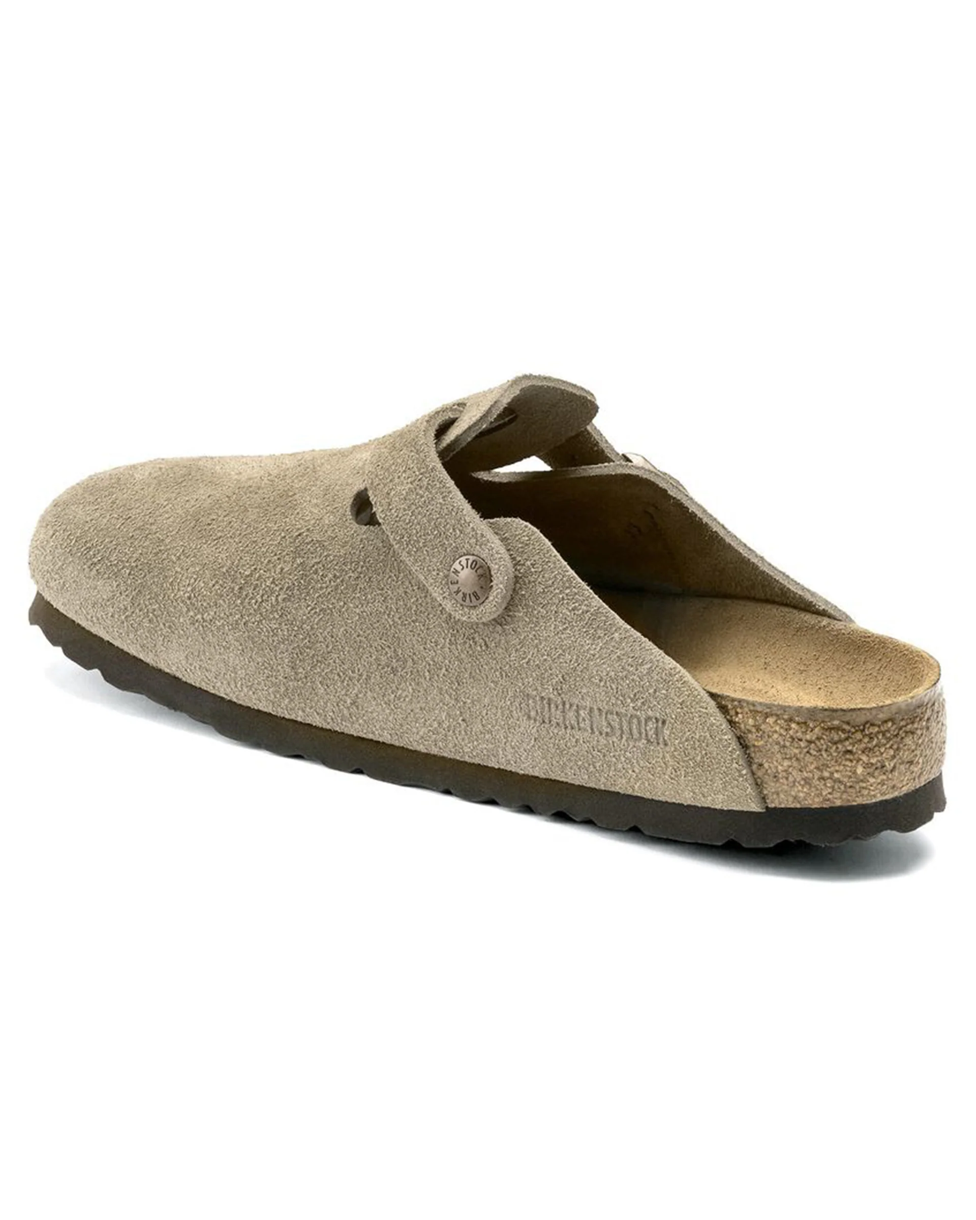 Boston Soft Footbed Suede Leather (Narrow) - Taupe - Image 9