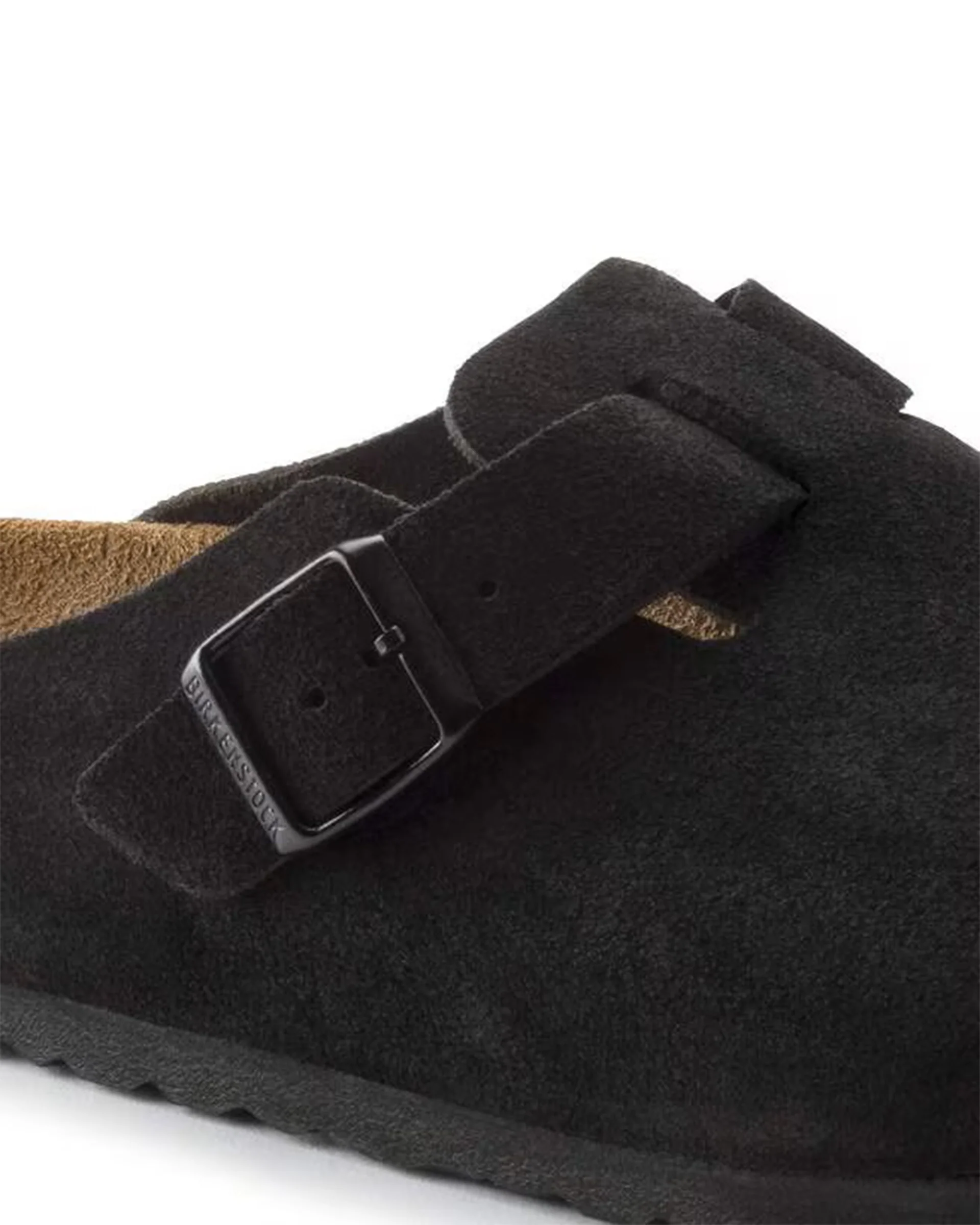 Boston Soft Footbed Suede Leather (Narrow) - Black - Image 5