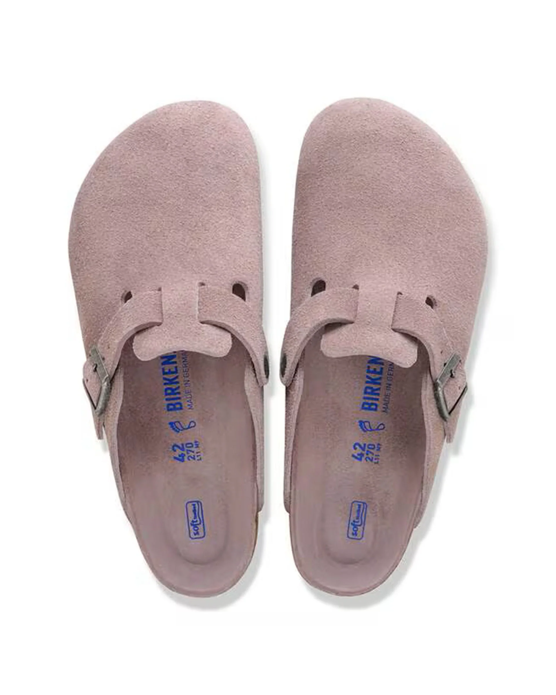 Boston Soft Footbed Suede Leather (Narrow) - Faded Purple - Image 2