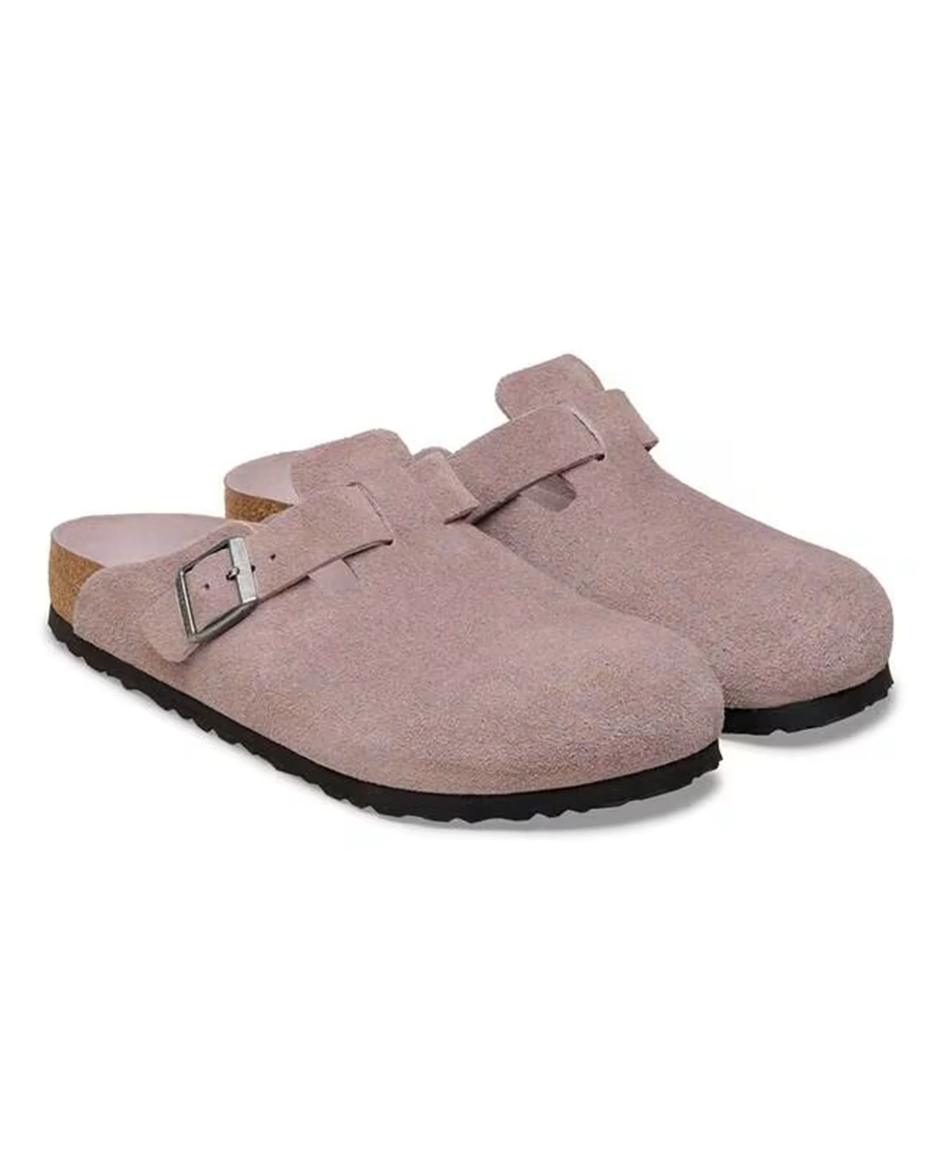 Boston Soft Footbed Suede Leather (Narrow) - Faded Purple - Image 8