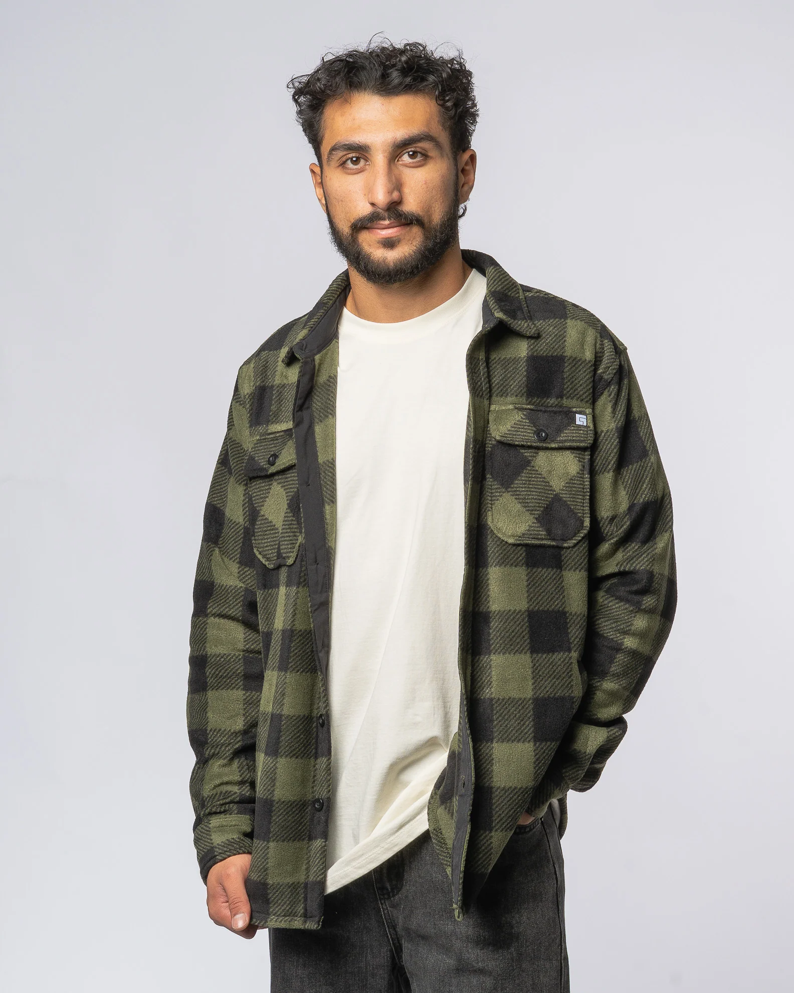 Boulder Jacket - Olive - Image 4