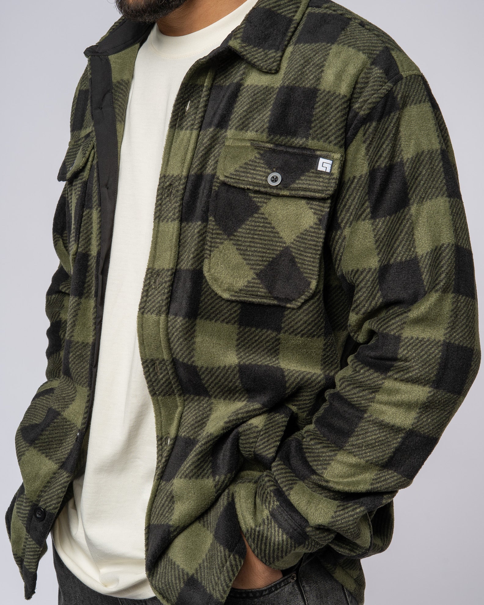 Boulder Jacket - Olive - Image 7