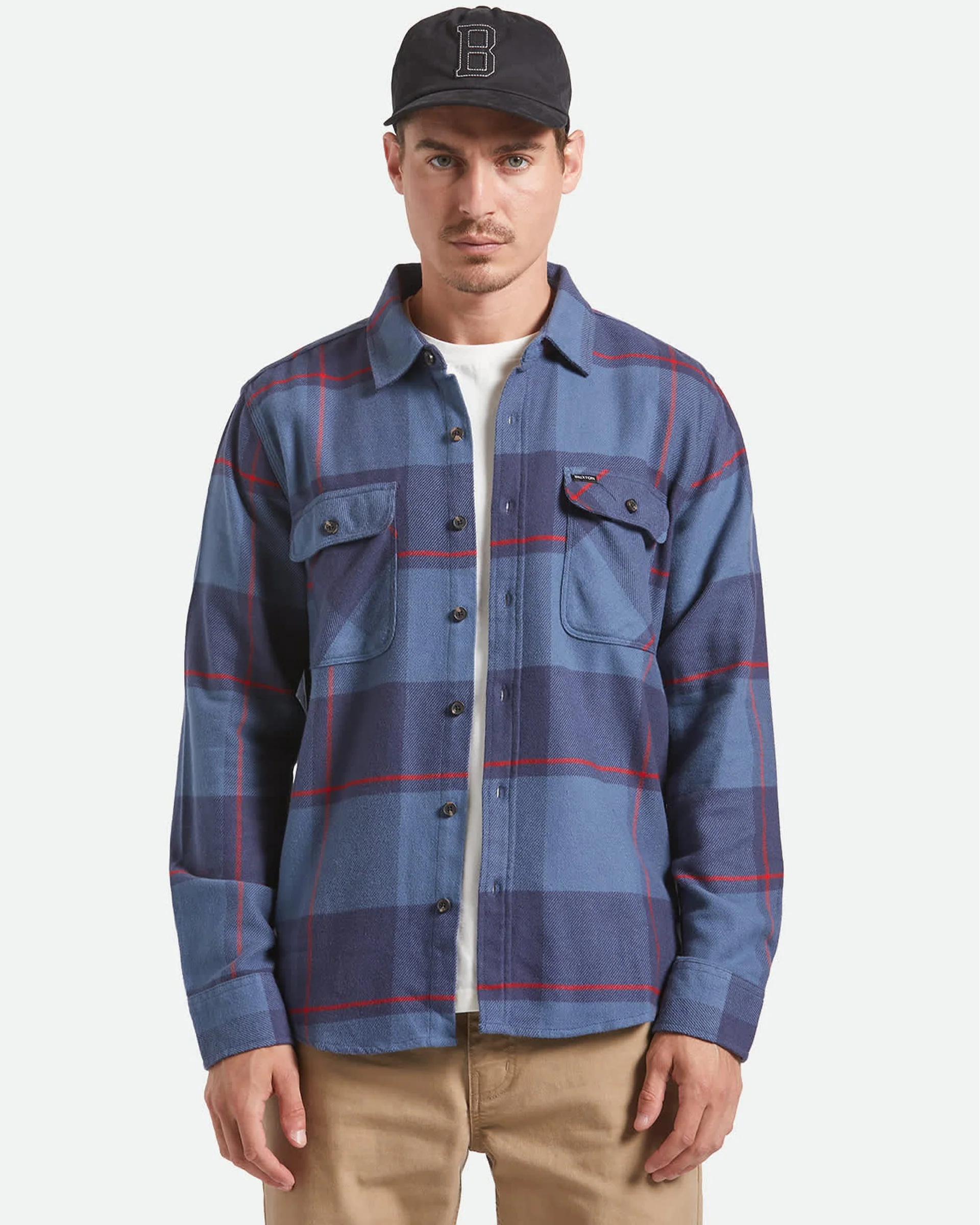 Bowery Flannel - Bering Sea/Mood Indigo/Adrenal - Image 2