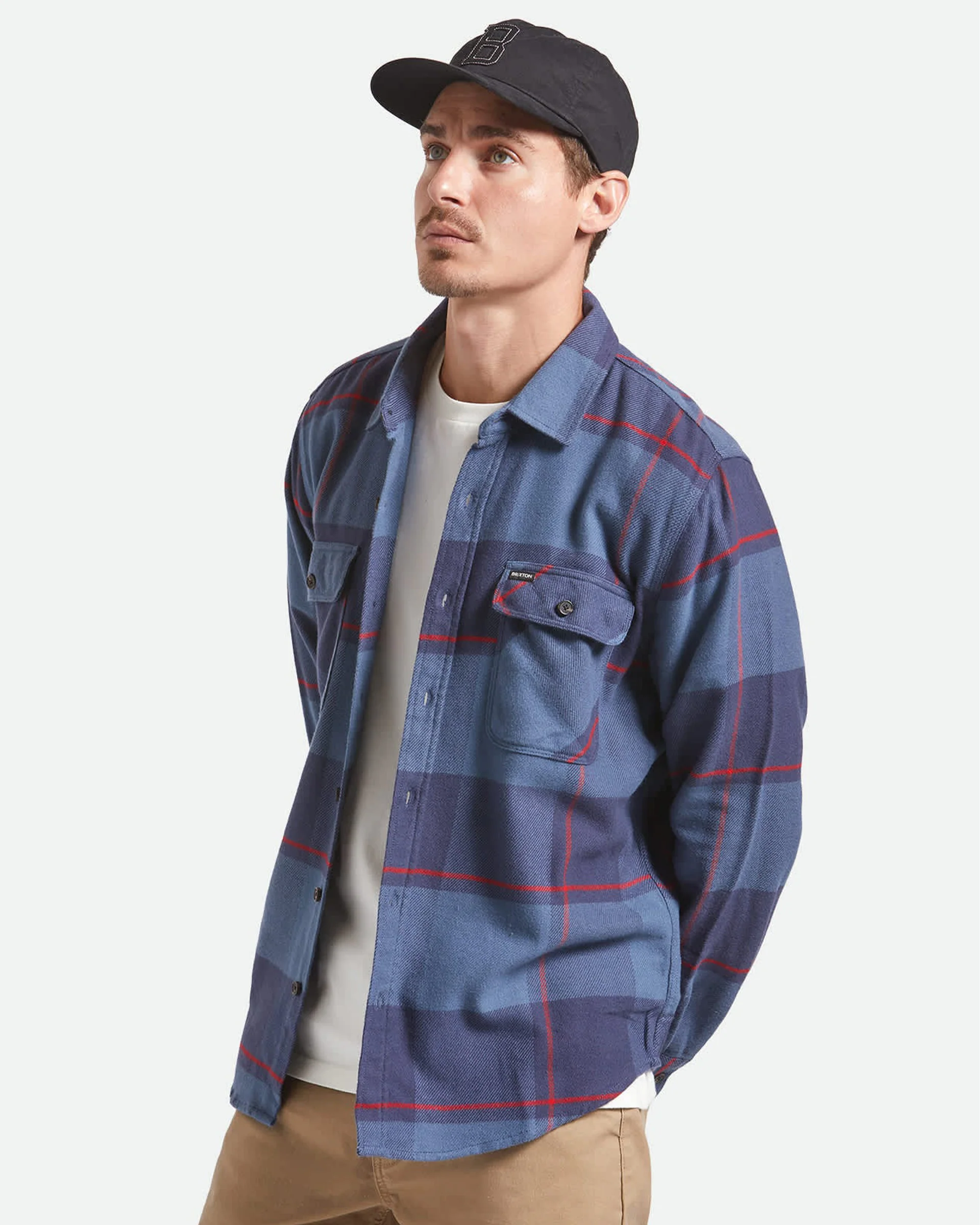 Bowery Flannel - Bering Sea/Mood Indigo/Adrenal - Image 3