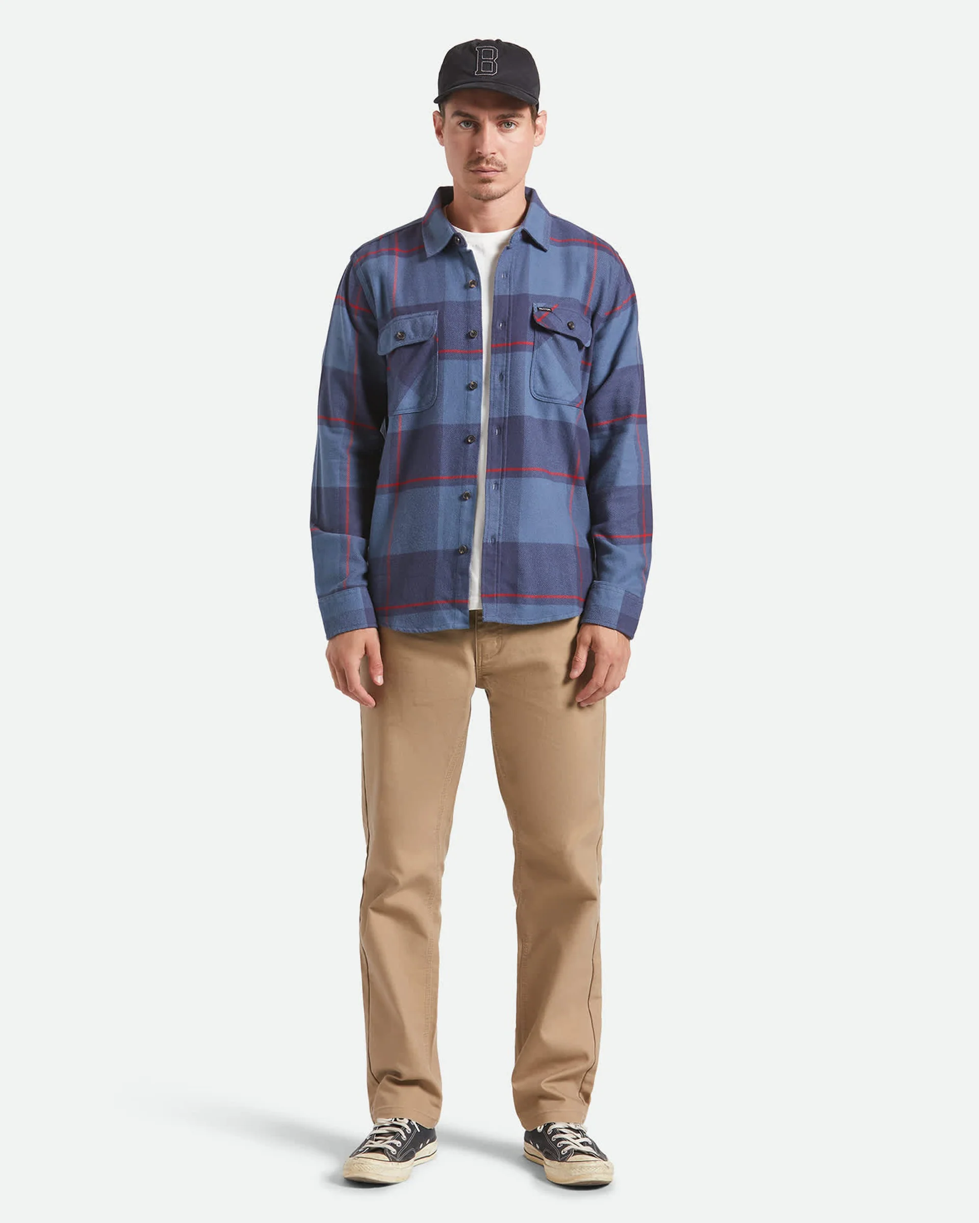 Bowery Flannel - Bering Sea/Mood Indigo/Adrenal - Image 5