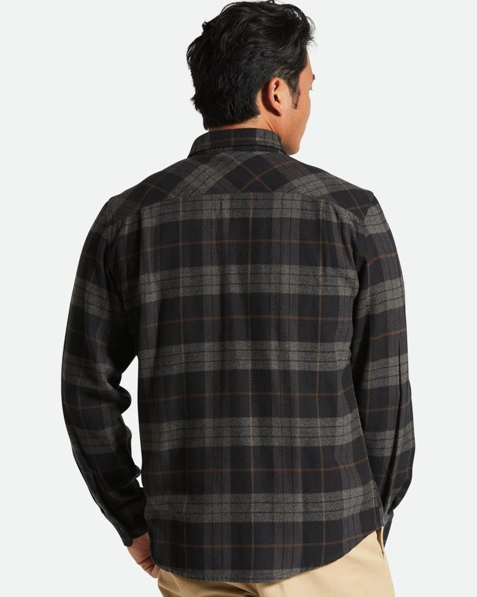 Bowery Flannel - Black/Charcoal - Image 3