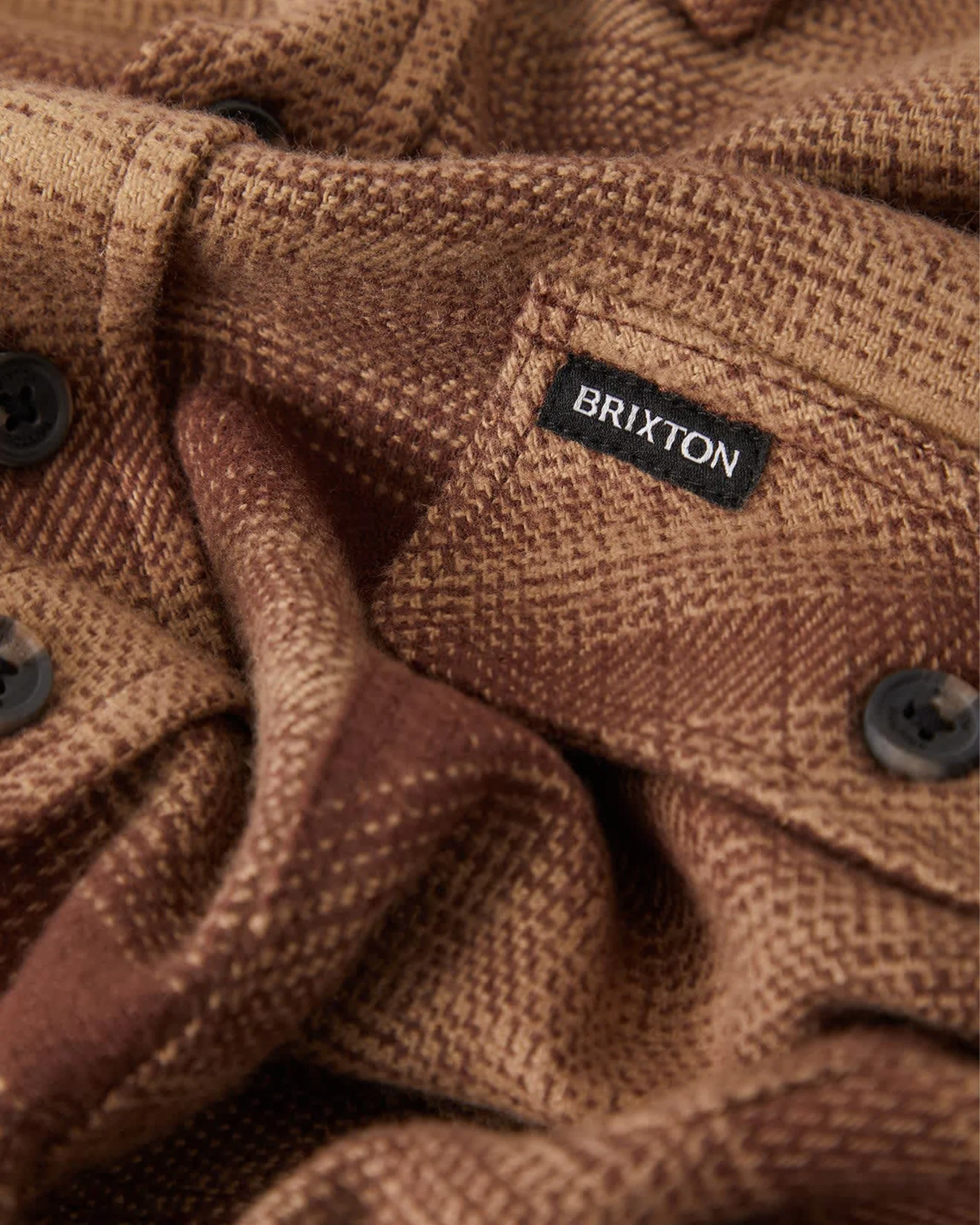 Bowery Flannel - Chocolate/Khaki - Image 4