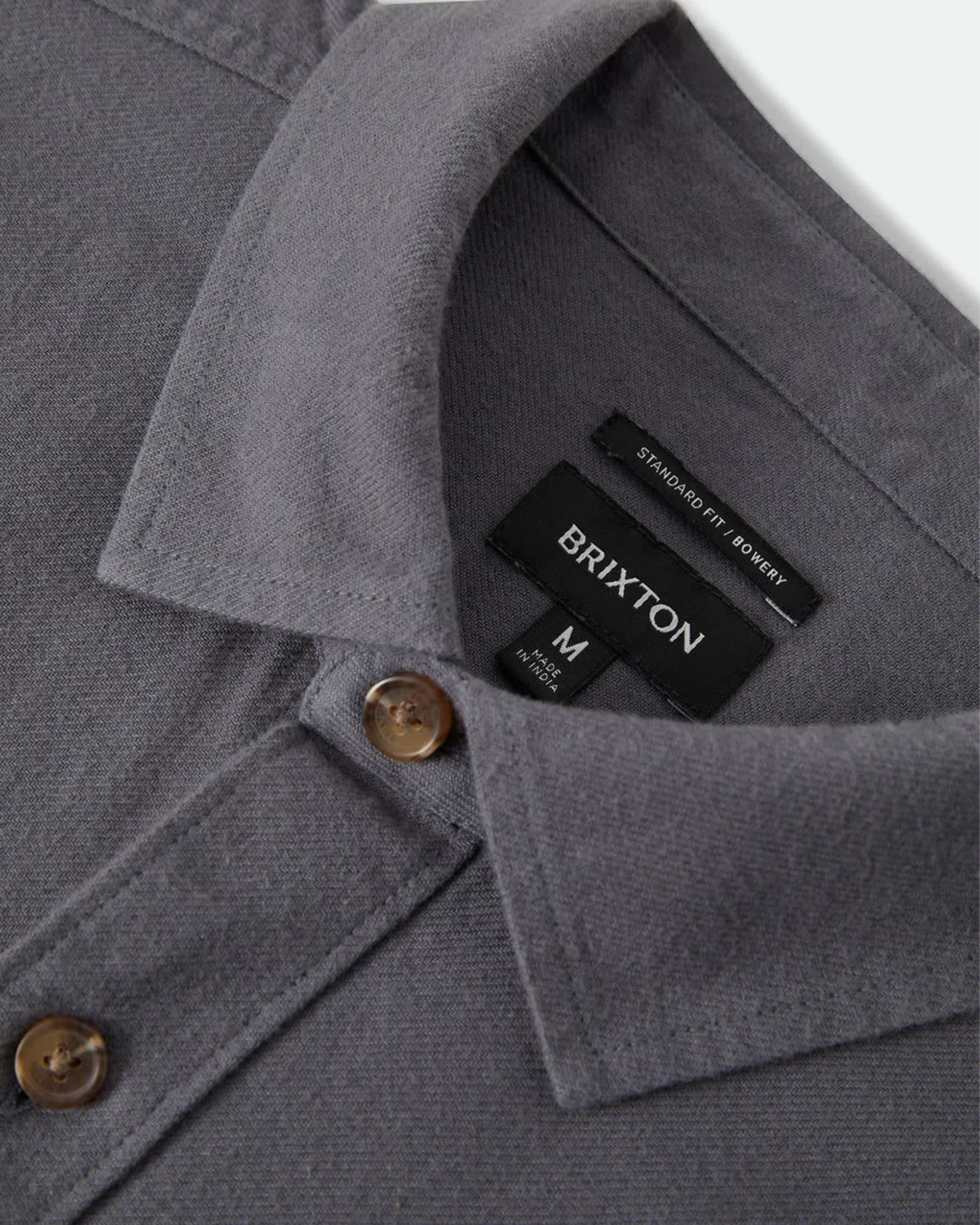 Bowery Lightweight Ultra Soft Flannel - Future Grey - Image 6