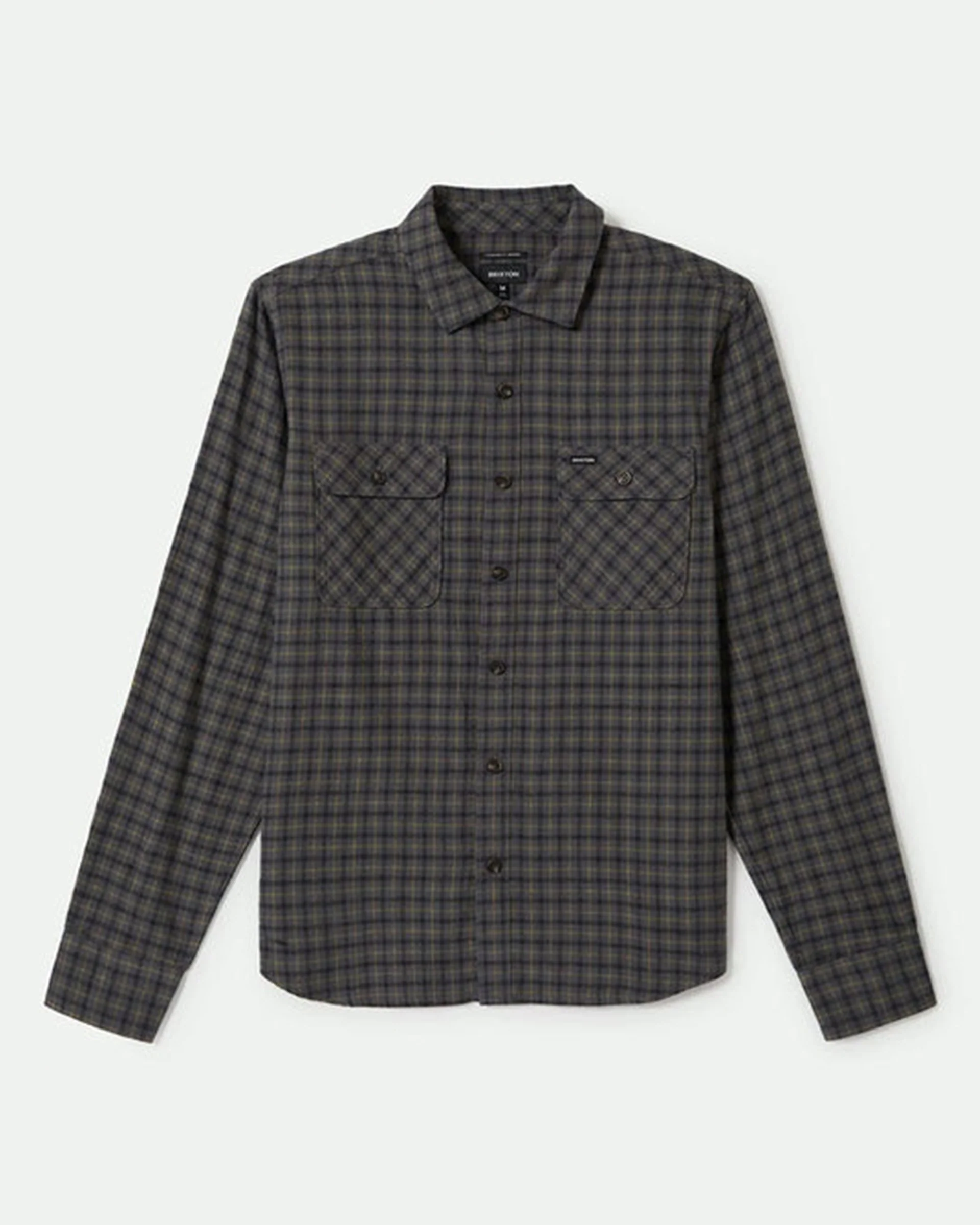 Bowery Lightweight Ultra Soft L/S Flannel - Charcoal/Ray/Flower/Black