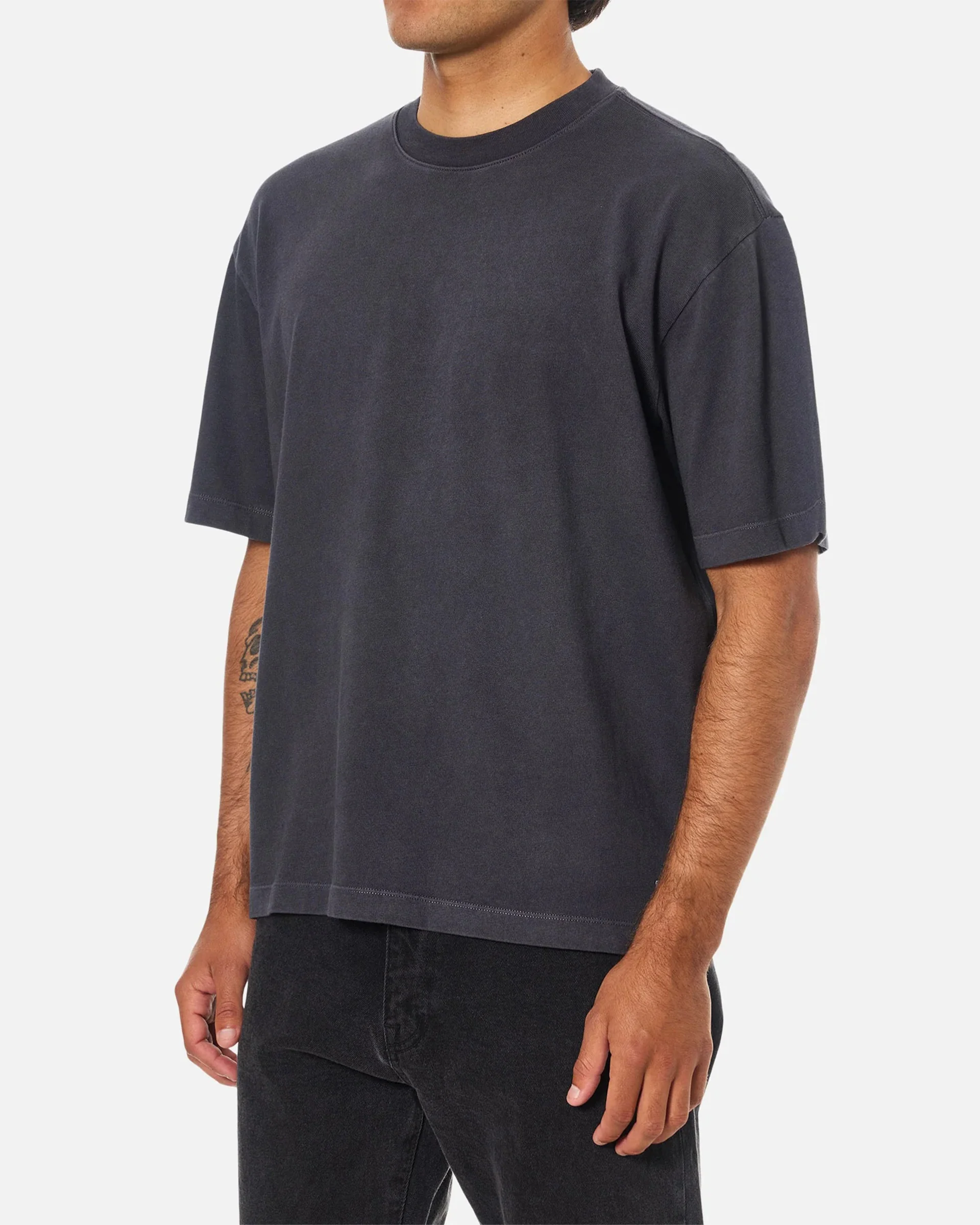 Box Fit Heritage S/S T-Shirt - Polar Navy - Image 3
