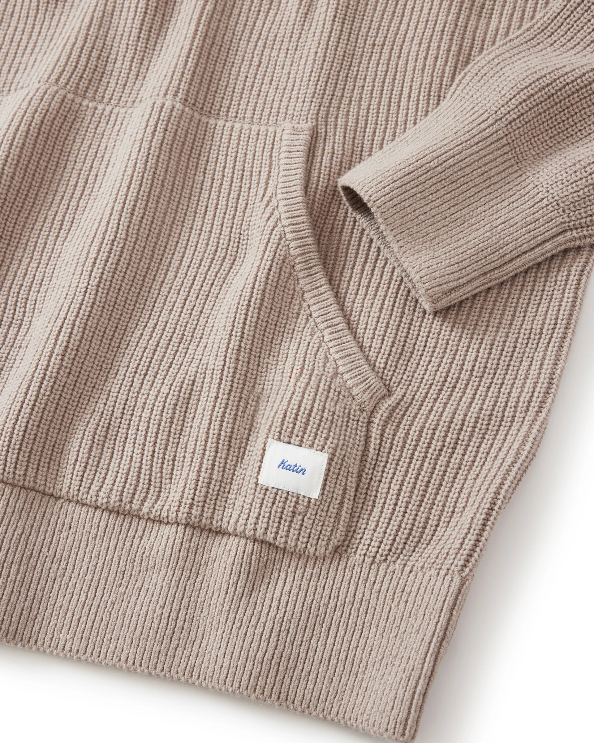 Boys (8-16) Dawn Hooded Sweater - Vintage Khaki - Image 2
