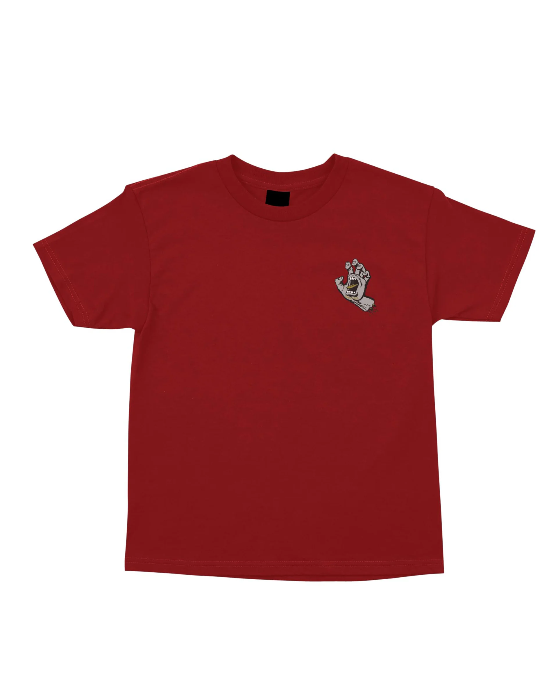 Boy's (8-16) Screaming Hand S/S T-Shirt - Crimson - Image 2