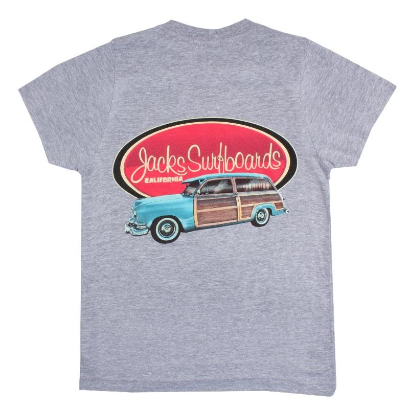 Boy's Country Squire S/S T-Shirt - Heather Grey