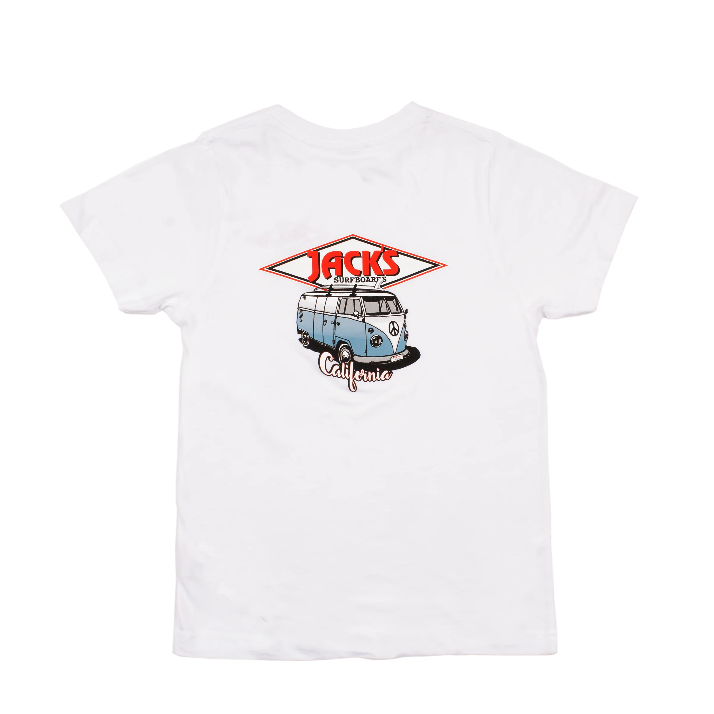 Boys Diamond Transport S/S T-Shirt - White