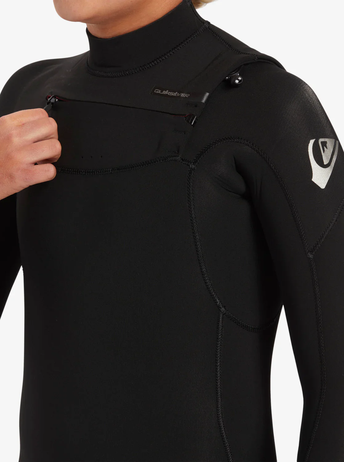 Boys Everyday Sessions 4/3mm Chest Zip Steamer Fullsuit - Image 5